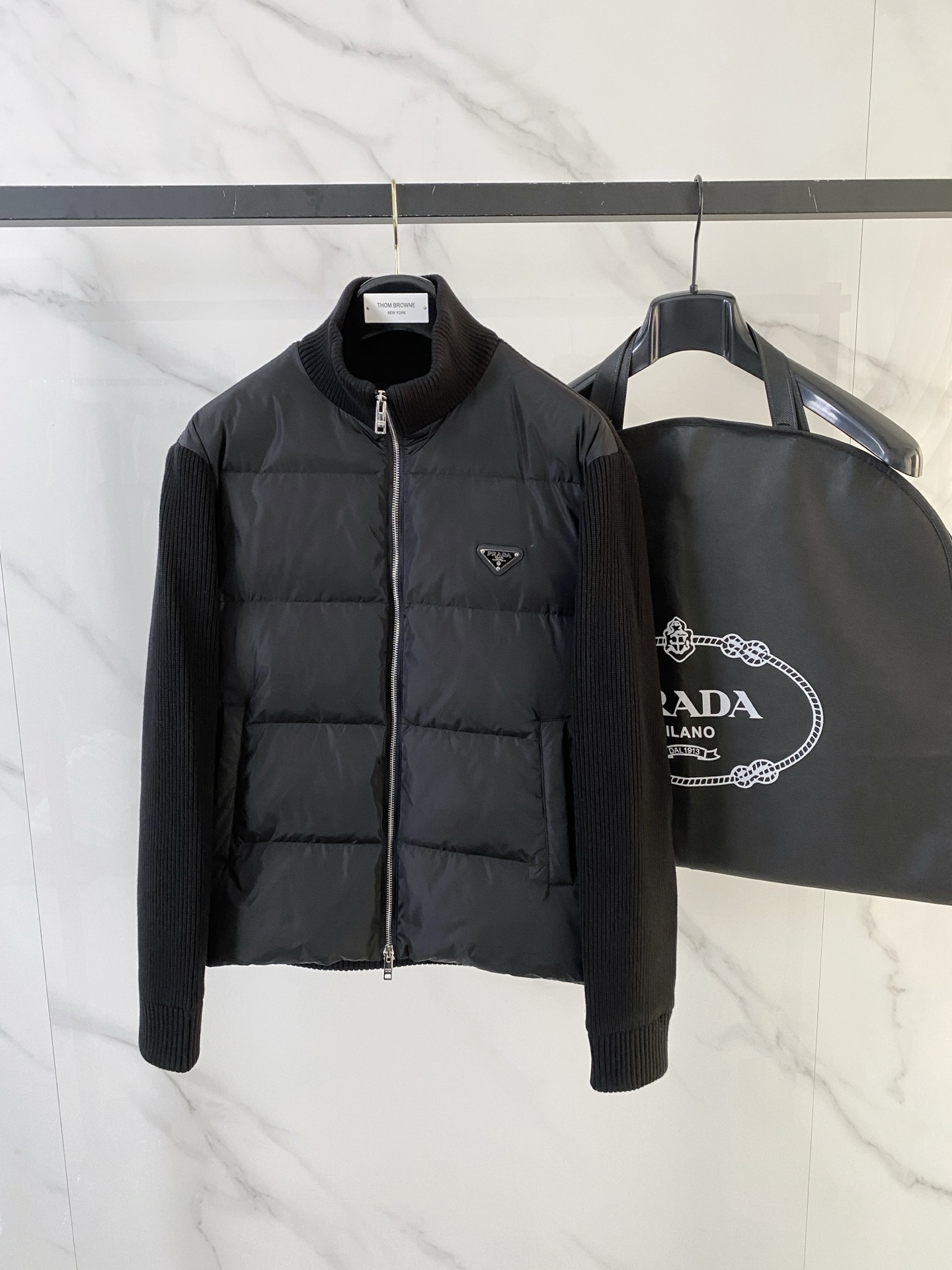 Burberry Male Jacket Knitted Black