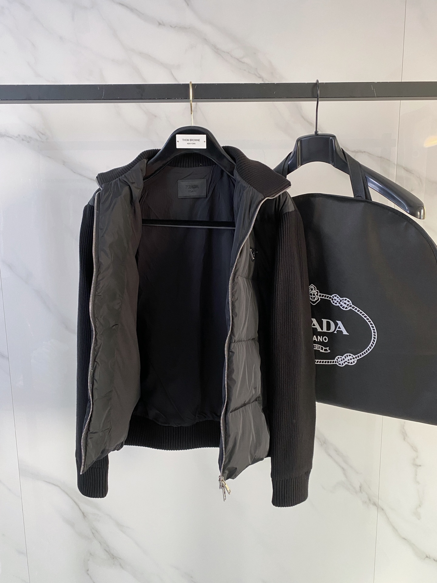 Burberry Male Jacket Knitted Black