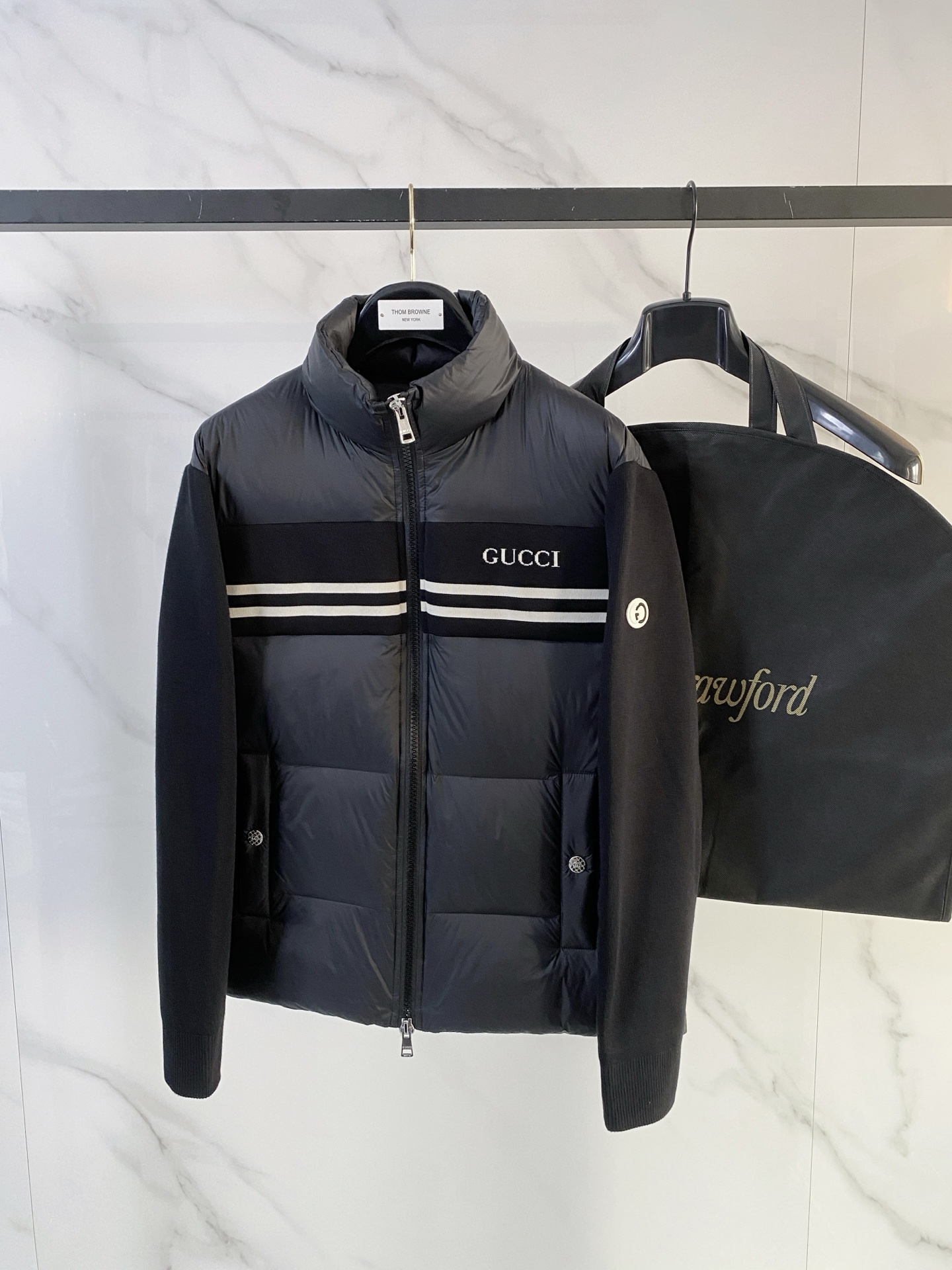 Burberry Male Jacket Knitted Black