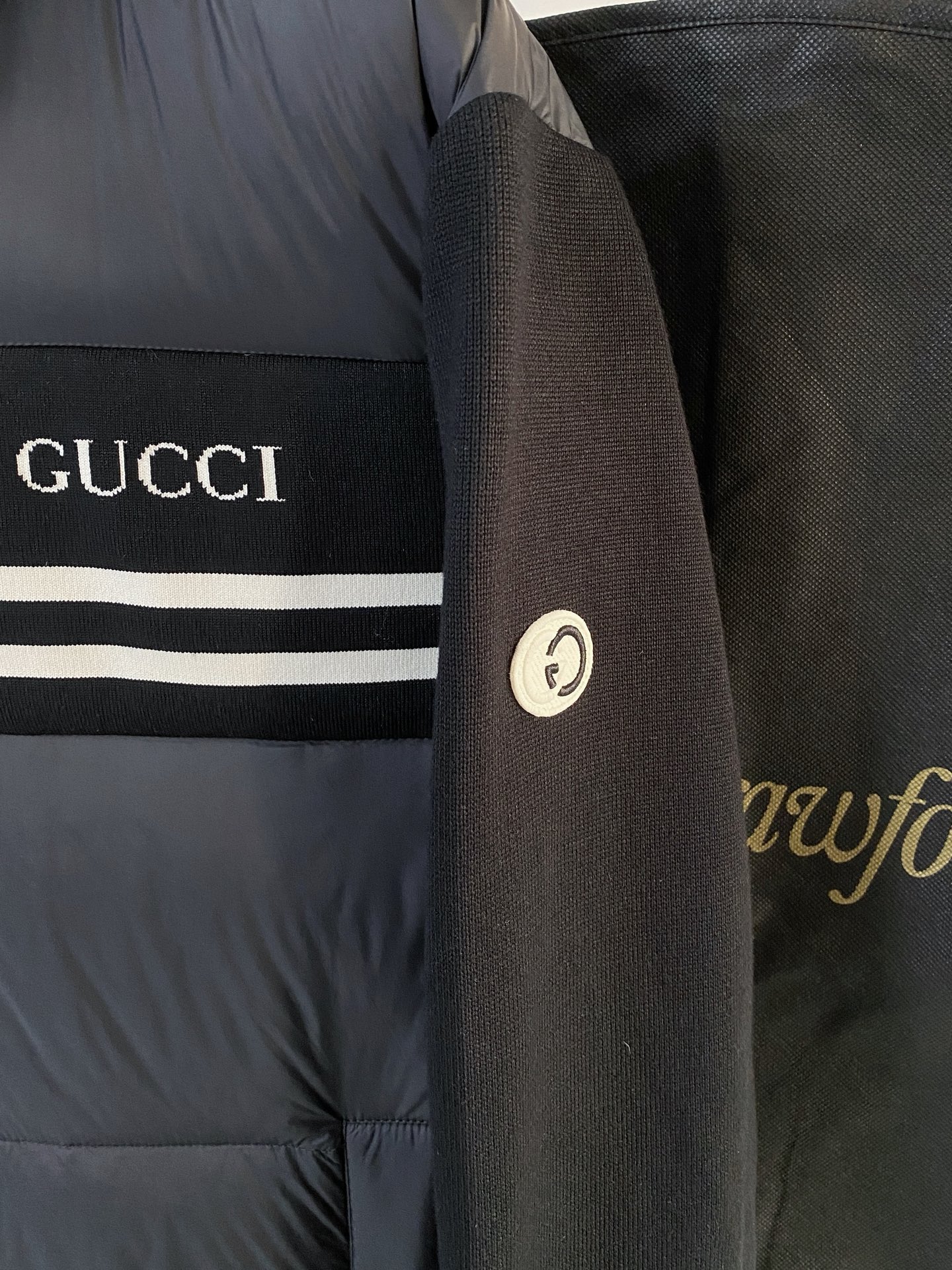 Burberry Male Jacket Knitted Black