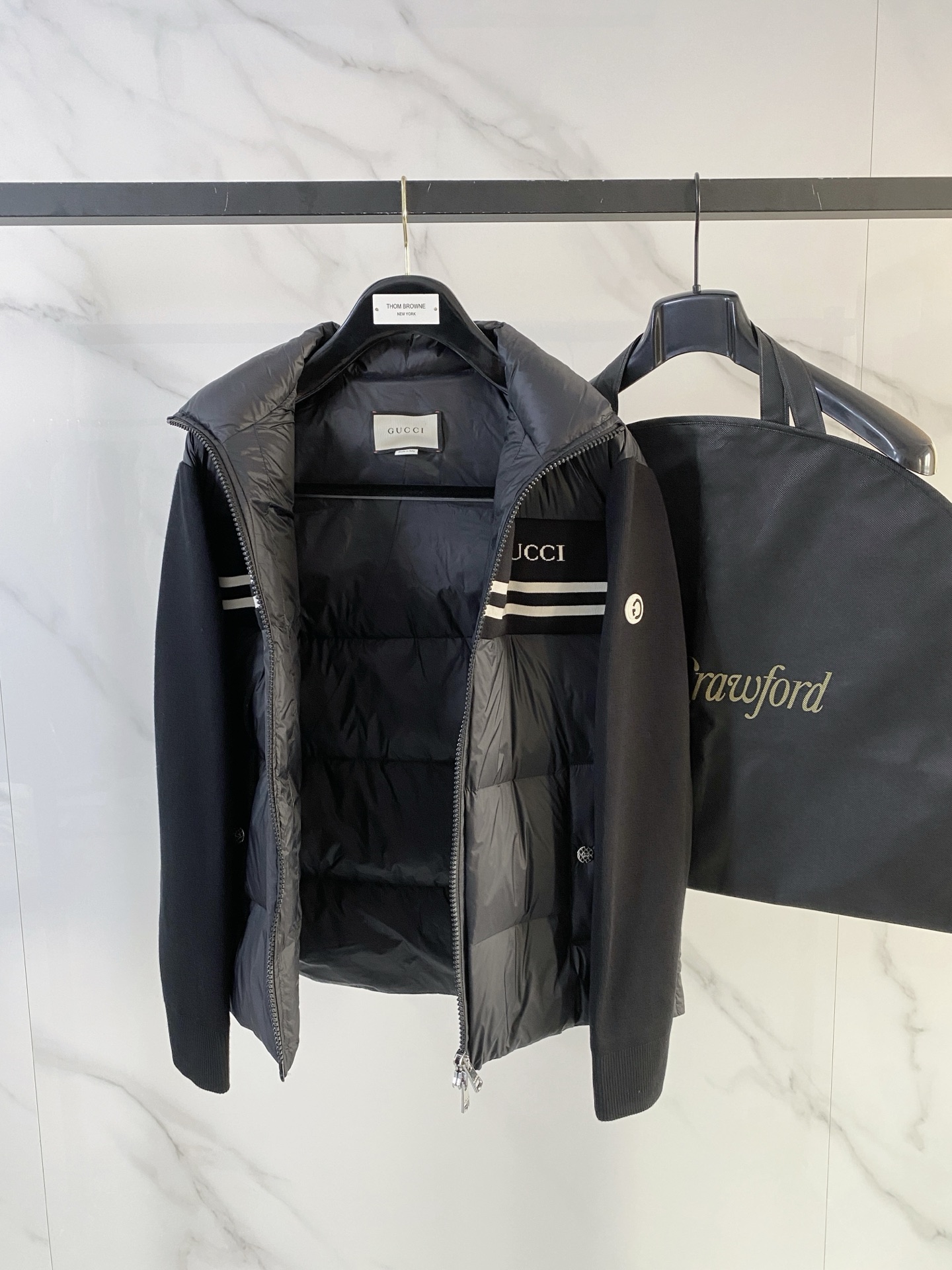 Burberry Male Jacket Knitted Black