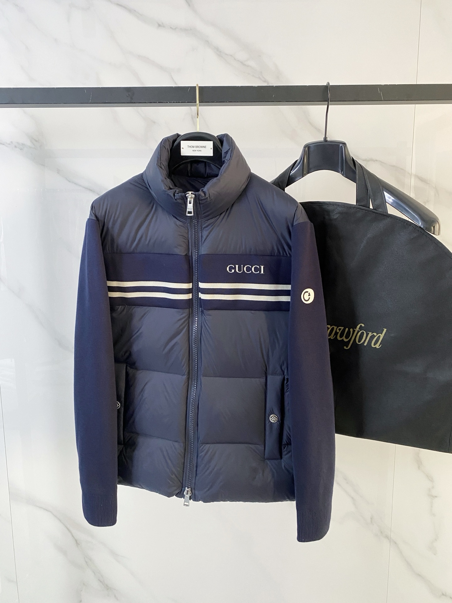 Burberry Male Jacket Knitted Black