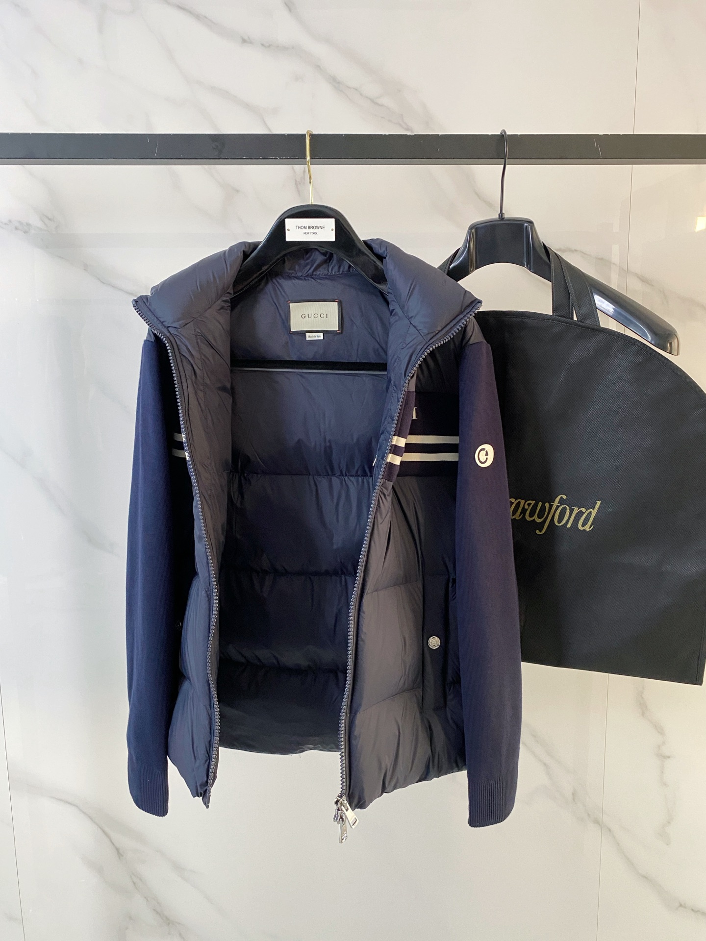 Burberry Male Jacket Knitted Black