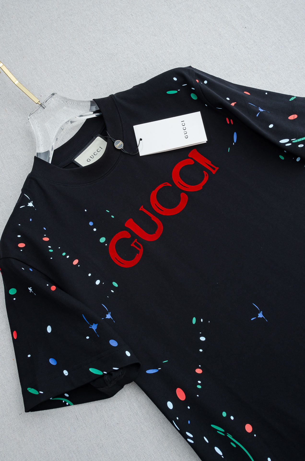 Gucci Male Basic Clothing Cotton Printed S-xl
