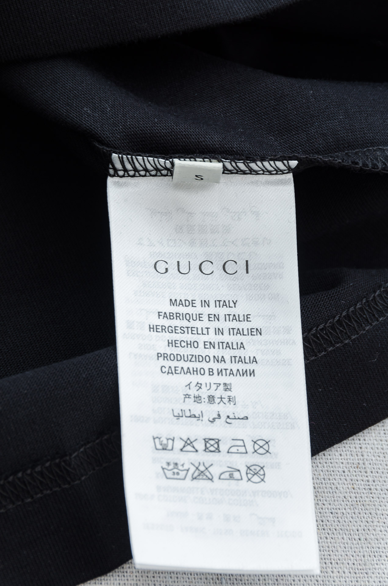 Gucci Male Basic Clothing Cotton Printed S-xl
