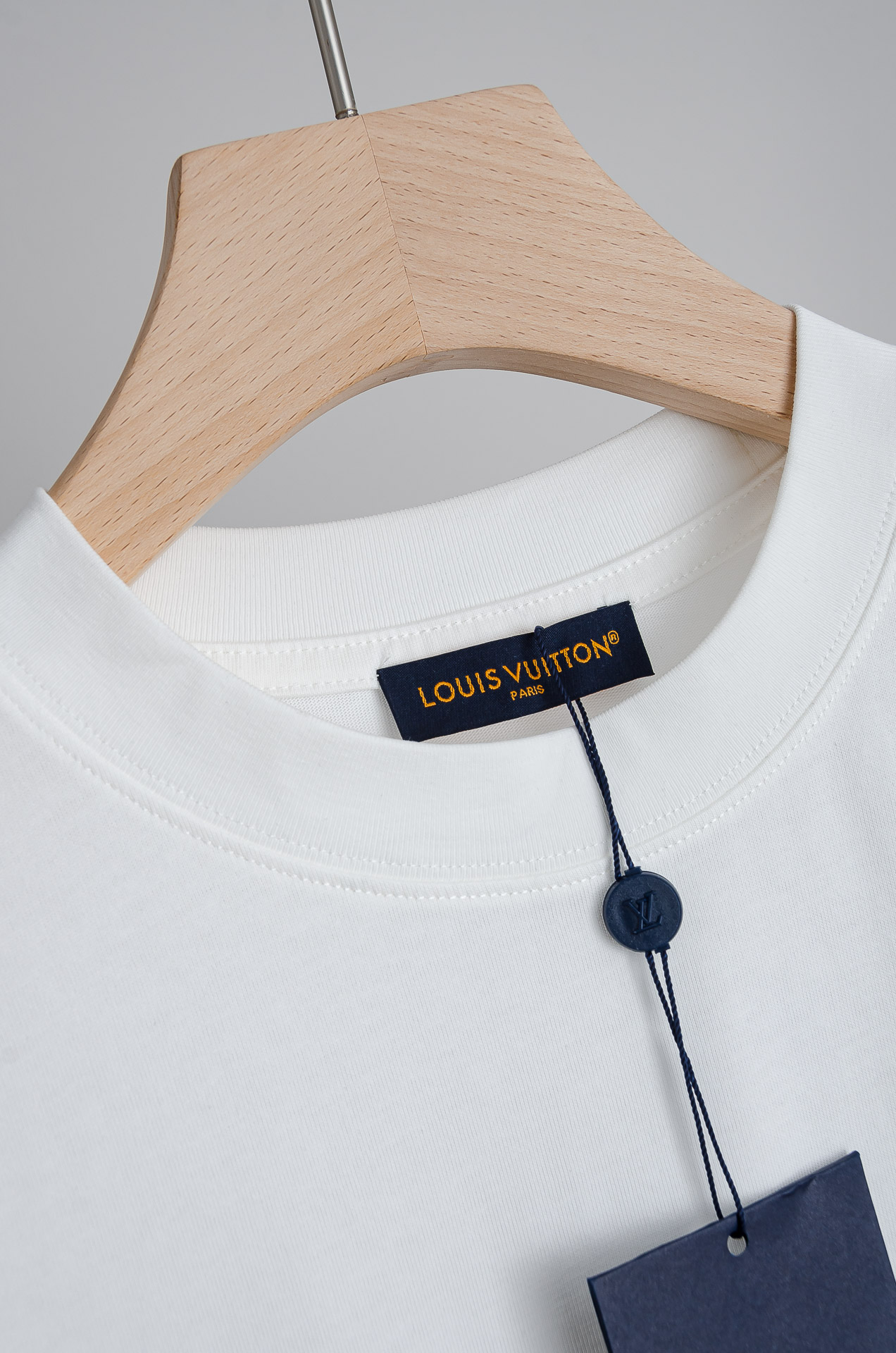 Louis Vuitton Male Basic Clothing Cotton Printed S-l-xl