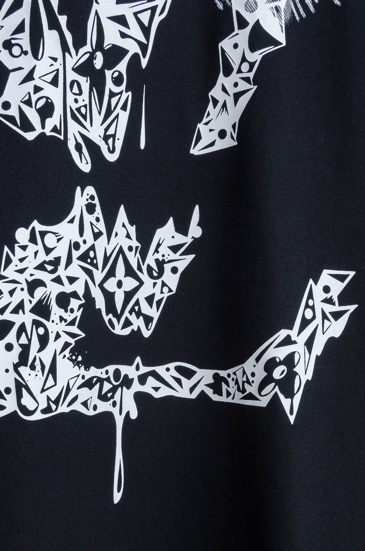 Louis Vuitton Male Basic Clothing Cotton Printed S-l-xl