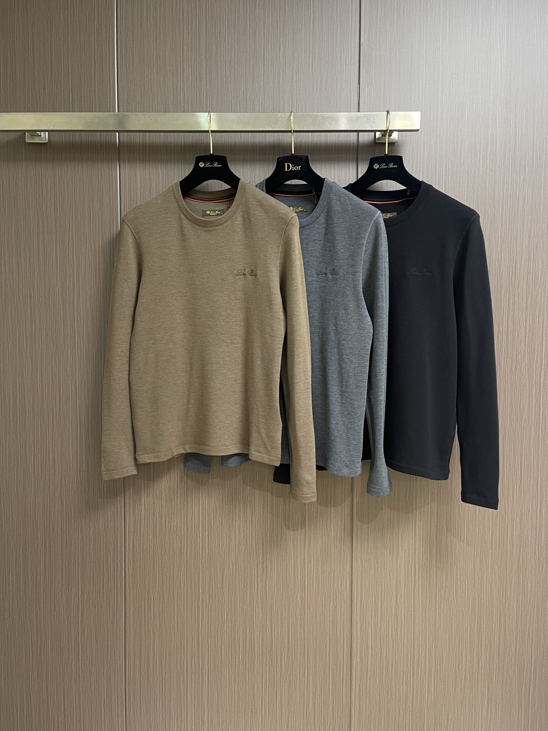 Loro Piana Male Basic Clothing Cotton Slim Fit S-m-l-xl