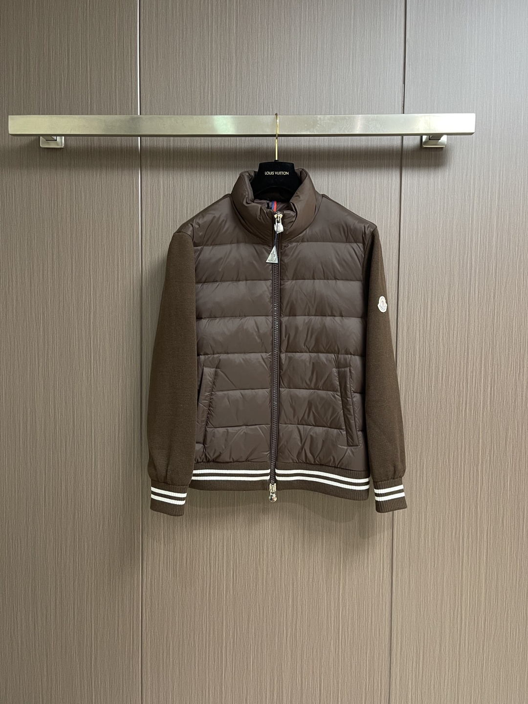 Moncler Couple Down Jacket Knitted M-l