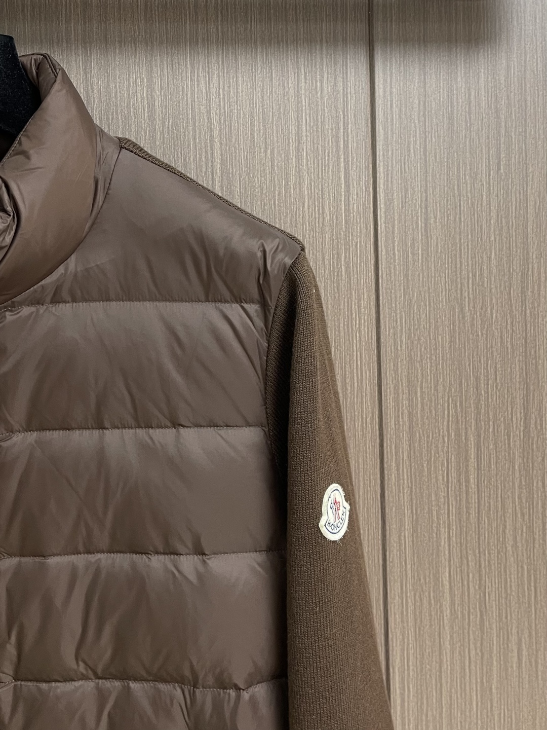 Moncler Couple Down Jacket Knitted M-l