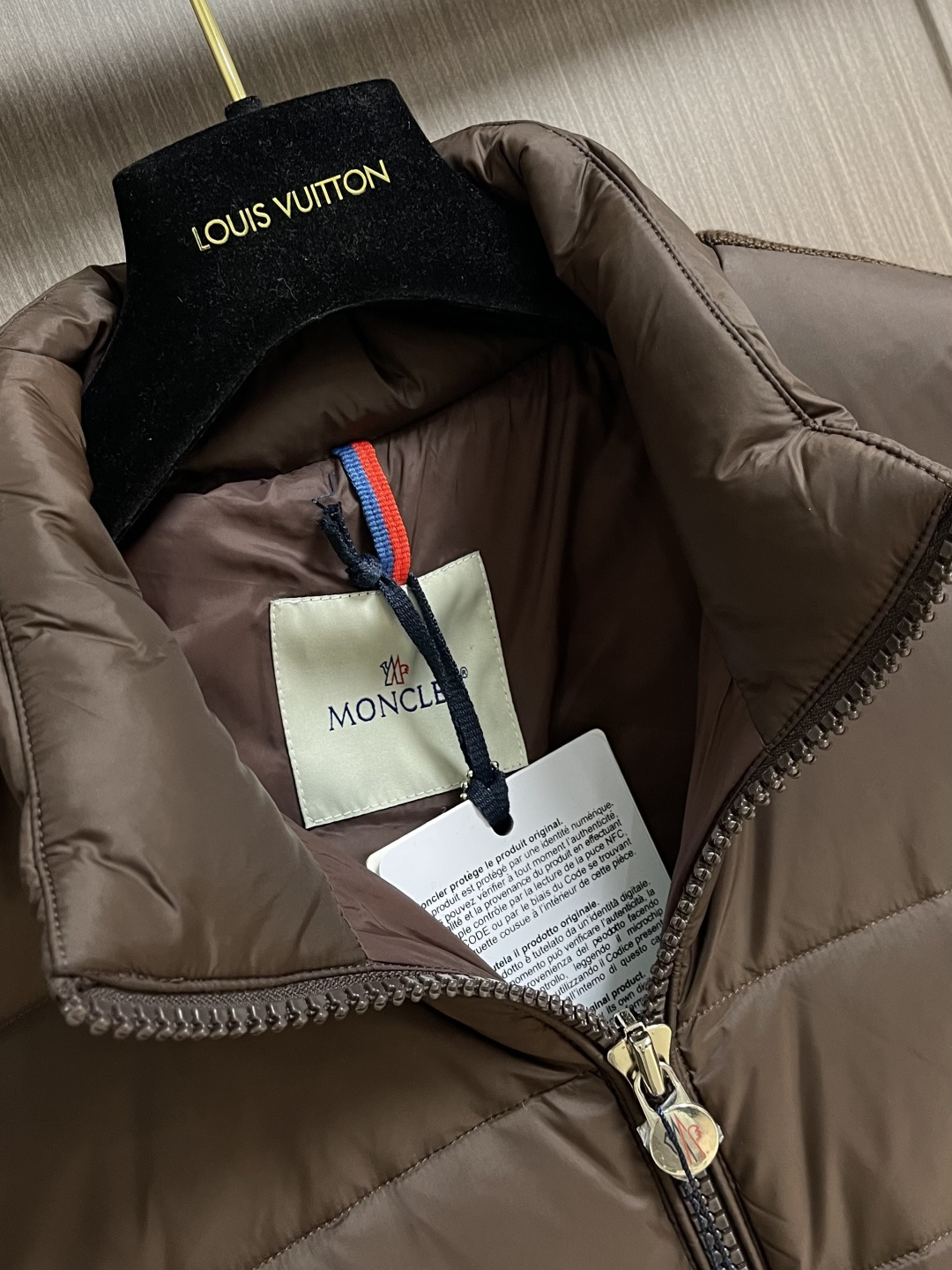 Moncler Couple Down Jacket Knitted M-l