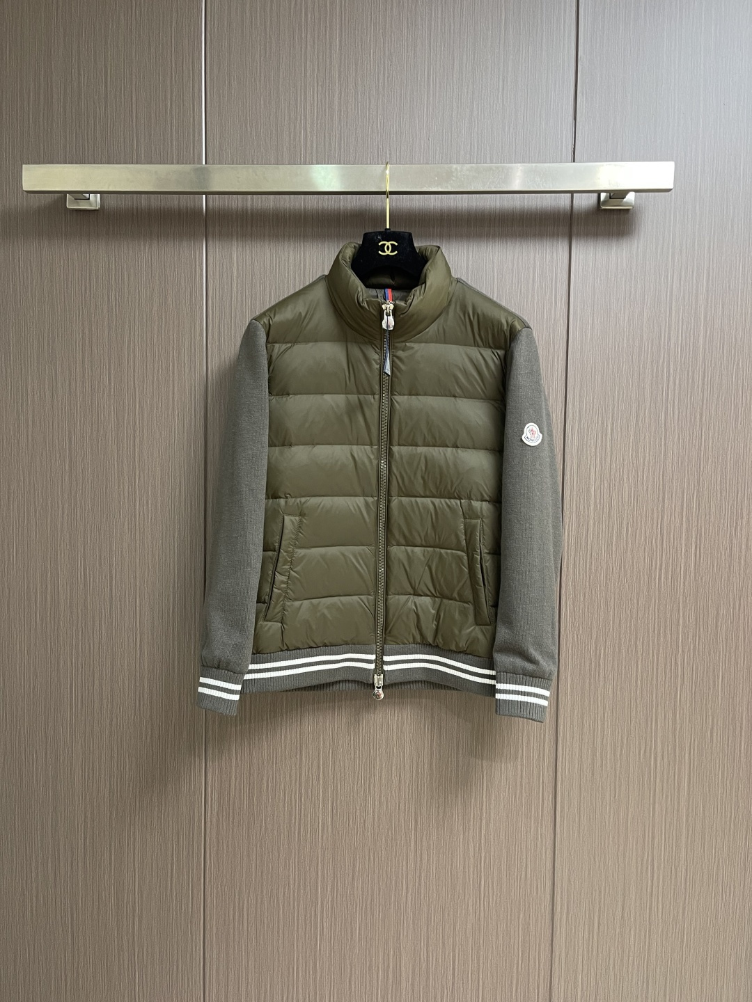 Moncler Couple Down Jacket Knitted M-l