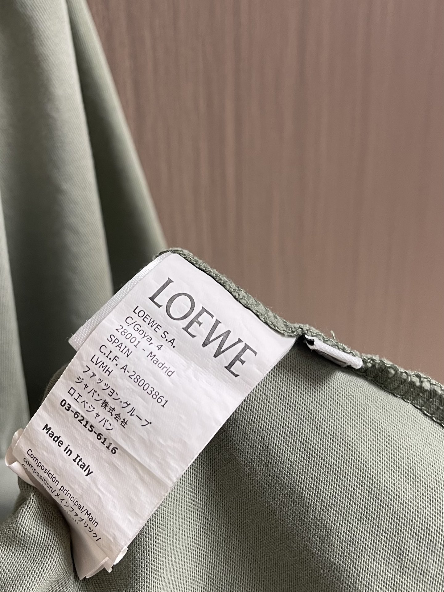 Loewe Couple Basic Clothing Cotton Xs-s-l