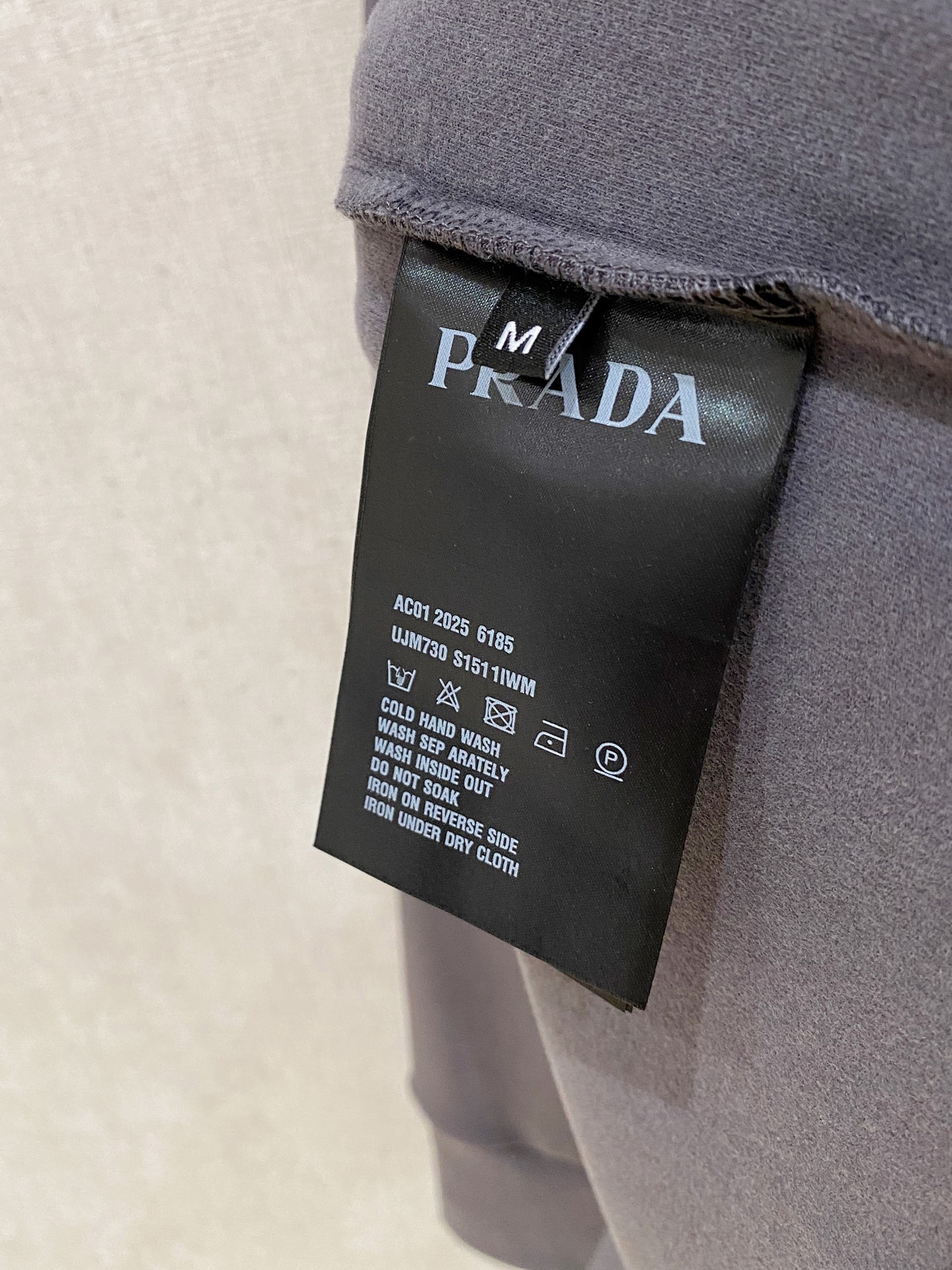 Prada Male Basic Clothing Cotton S-l-xl