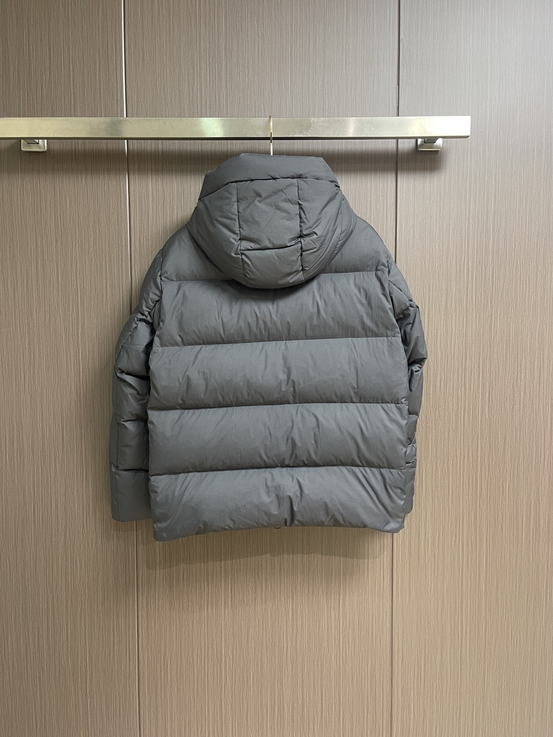 Burberry Male Down Jacket White Duck Down Hooded L