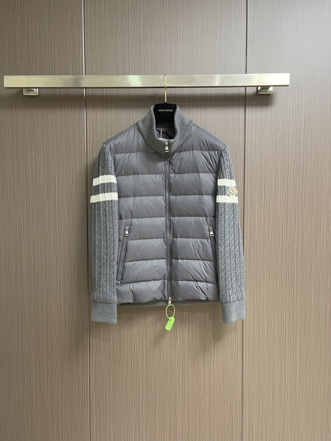 Moncler Jacket Wool Striped M-l
