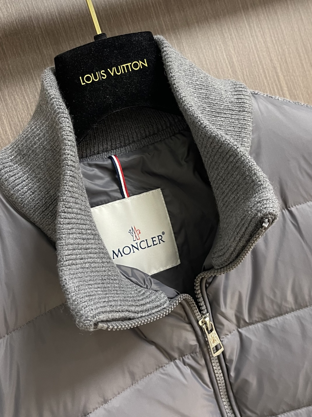 Moncler Jacket Wool Striped M-l