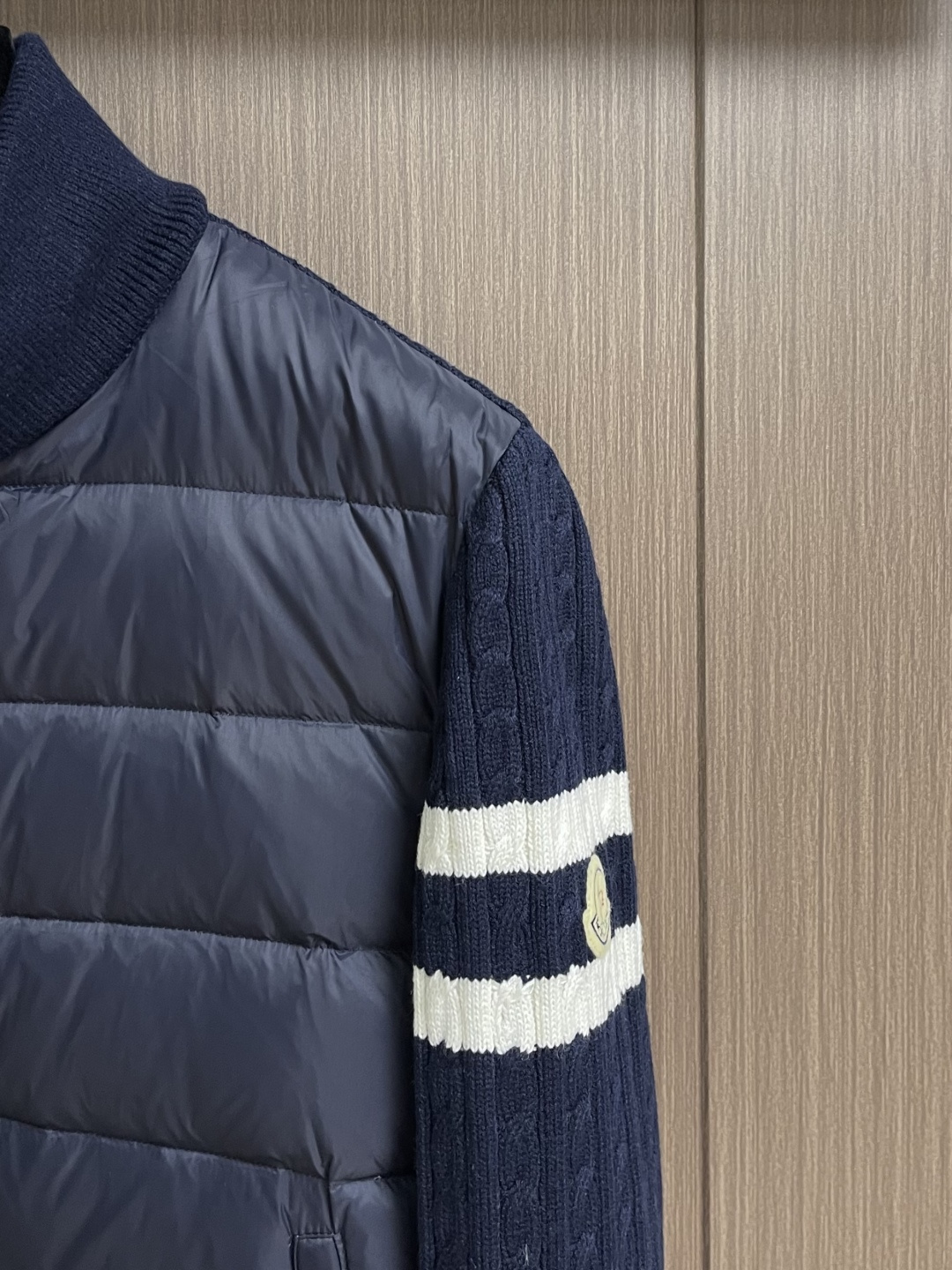 Moncler Jacket Wool Striped M-l