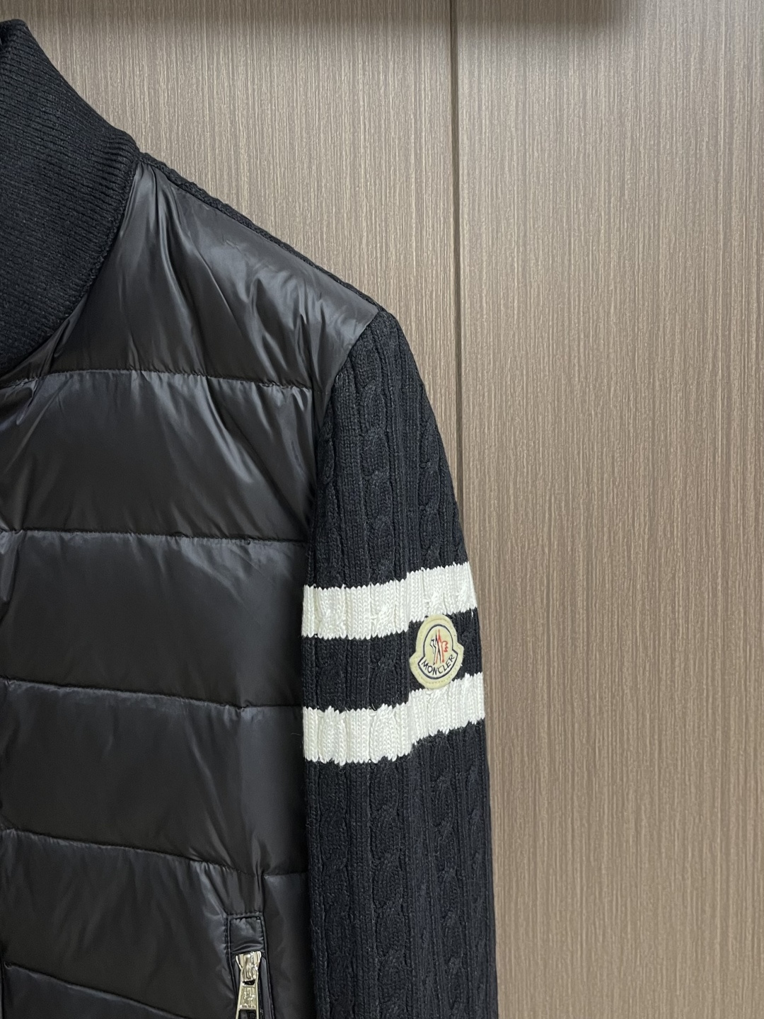 Moncler Jacket Wool Striped M-l