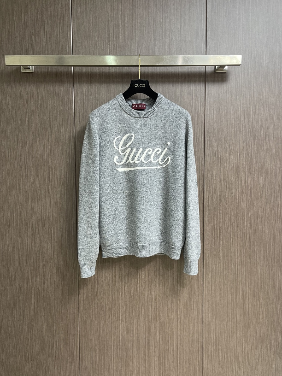 Gucci Basic Clothing Wool Gray Loose Fit S-m-l-xl
