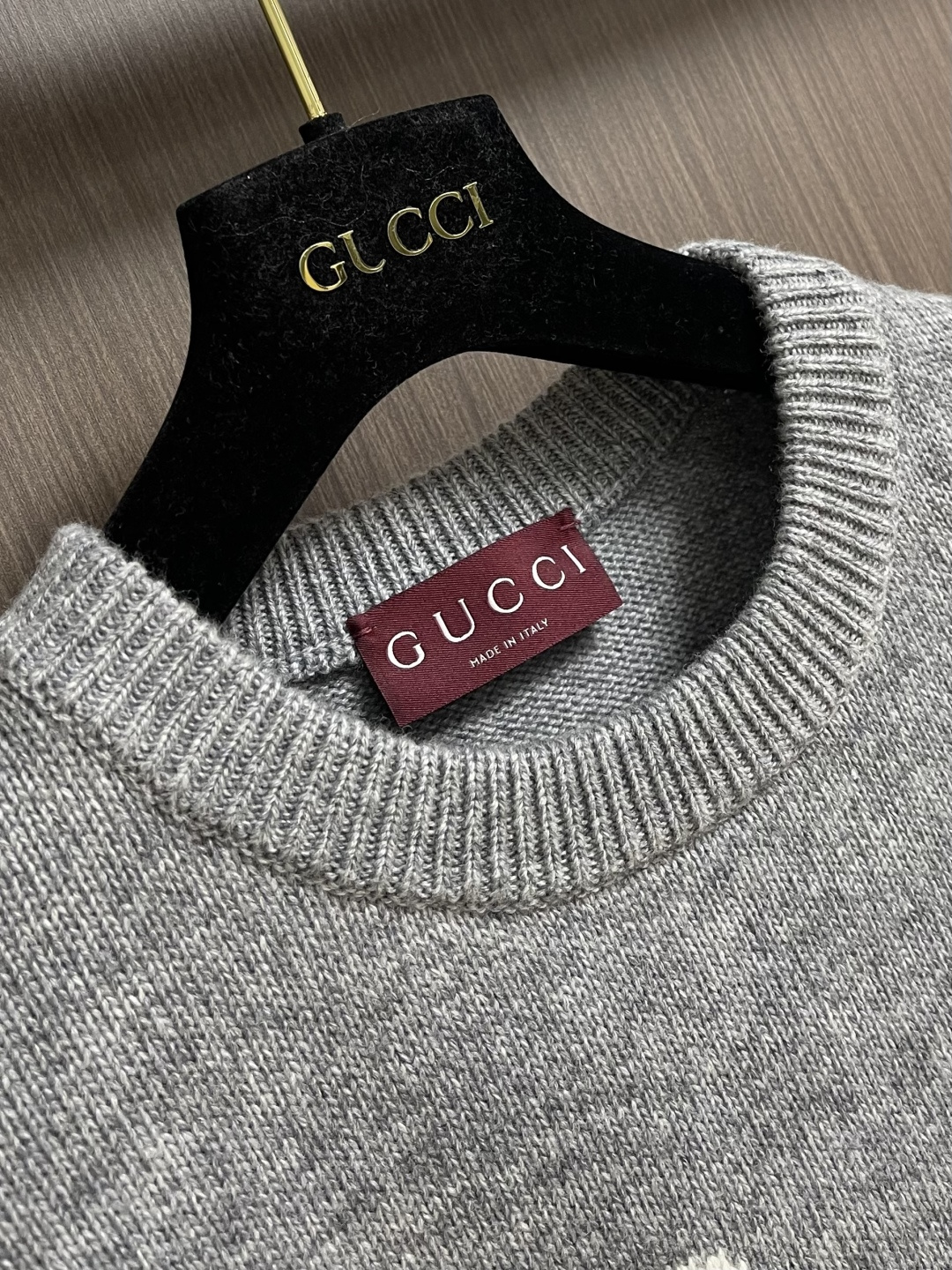 Gucci Basic Clothing Wool Gray Loose Fit S-m-l-xl