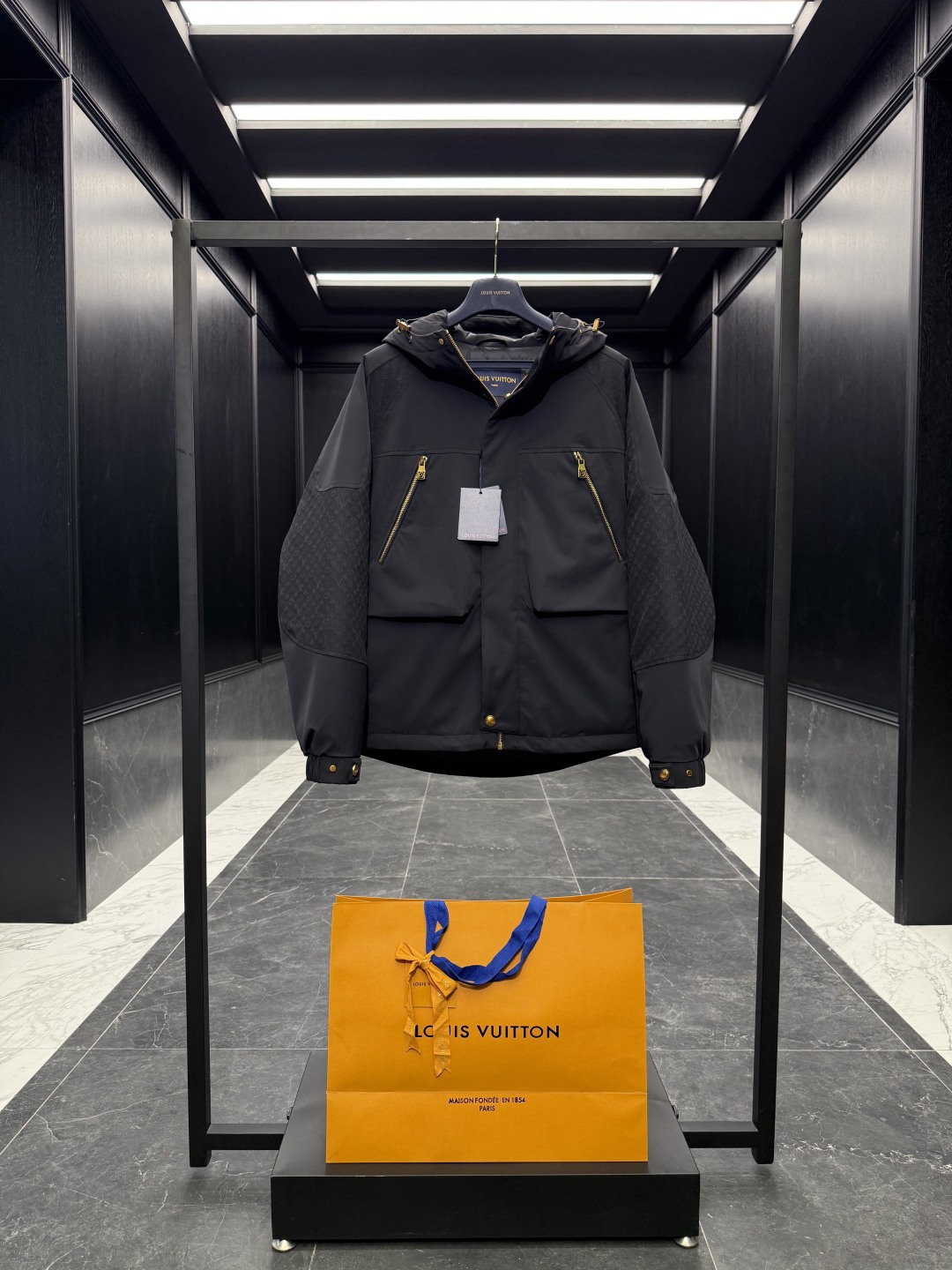 Louis Vuitton Down Jacket Goose Down Hooded S-m-l-xl