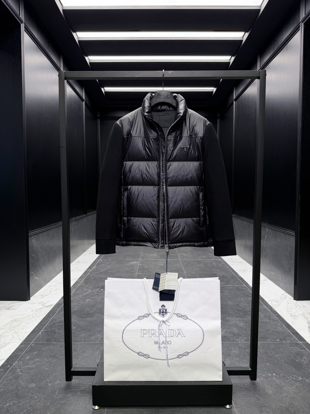 Prada Down Jacket Cotton Red S-m-l-xl