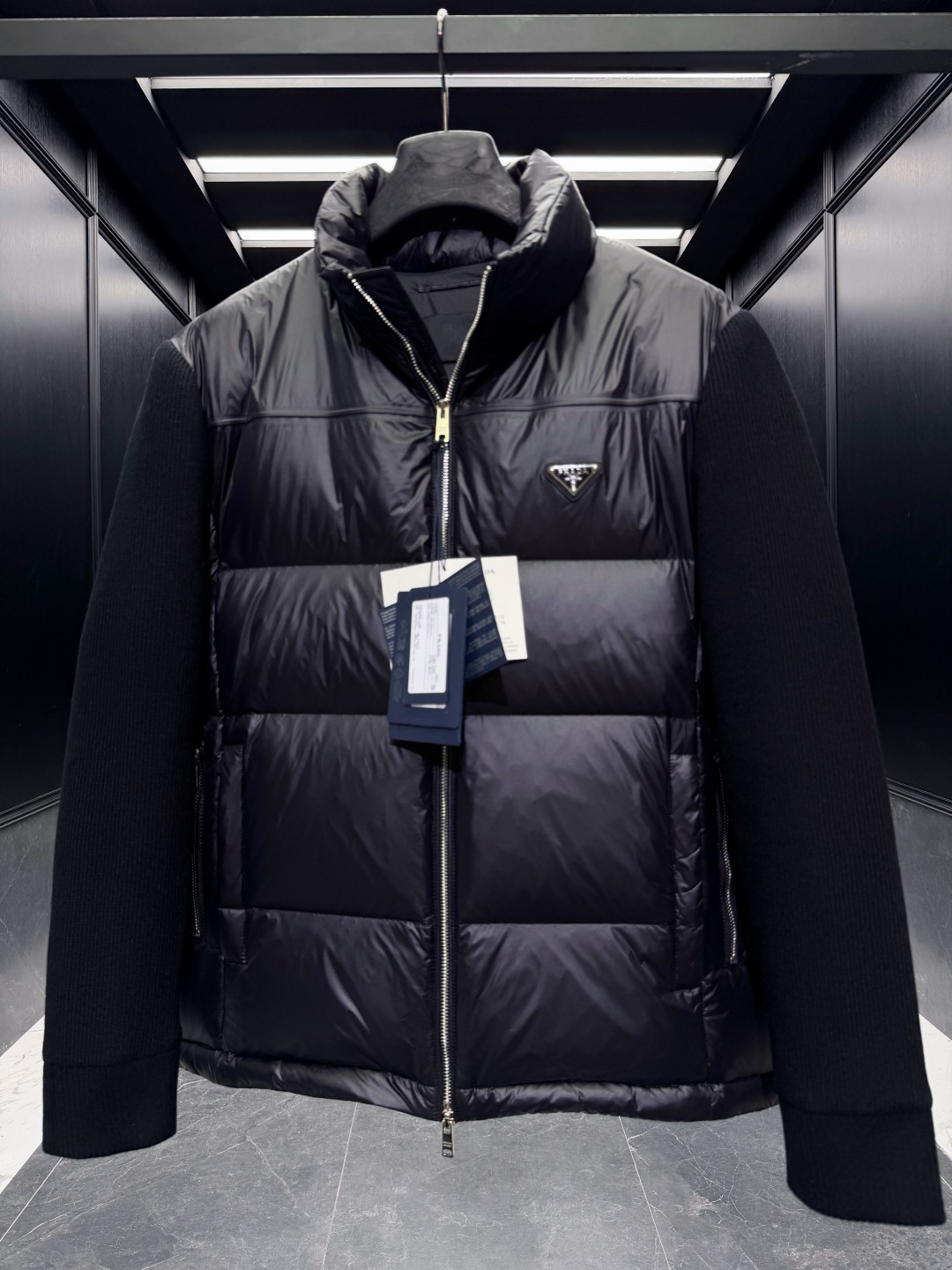 Prada Down Jacket Cotton Red S-m-l-xl