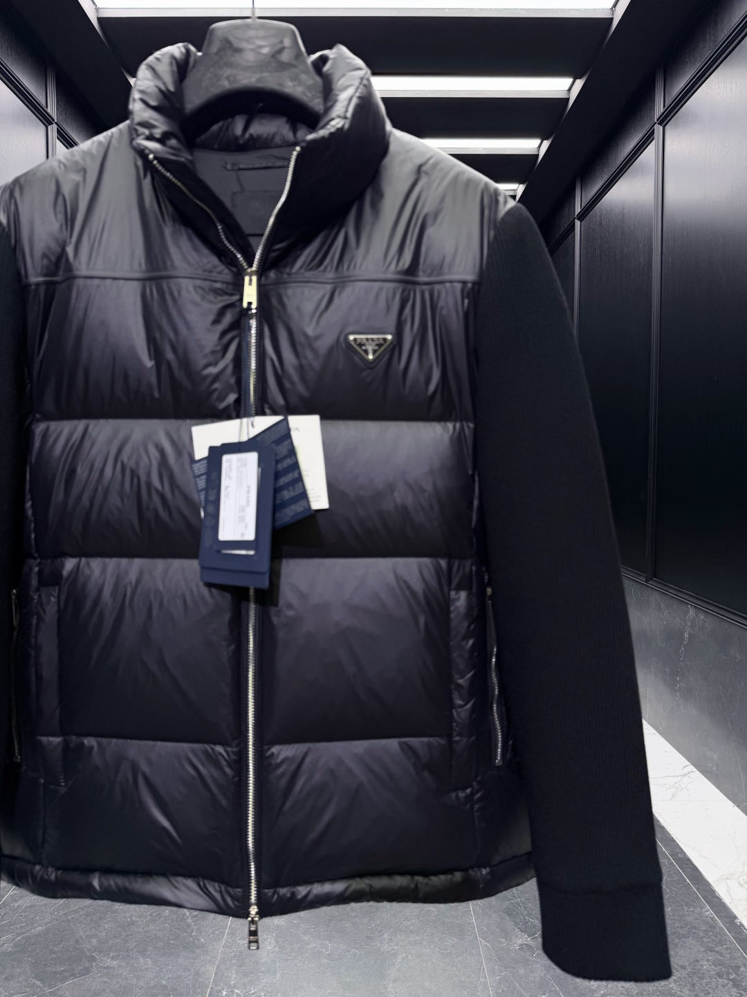 Prada Down Jacket Cotton Red S-m-l-xl