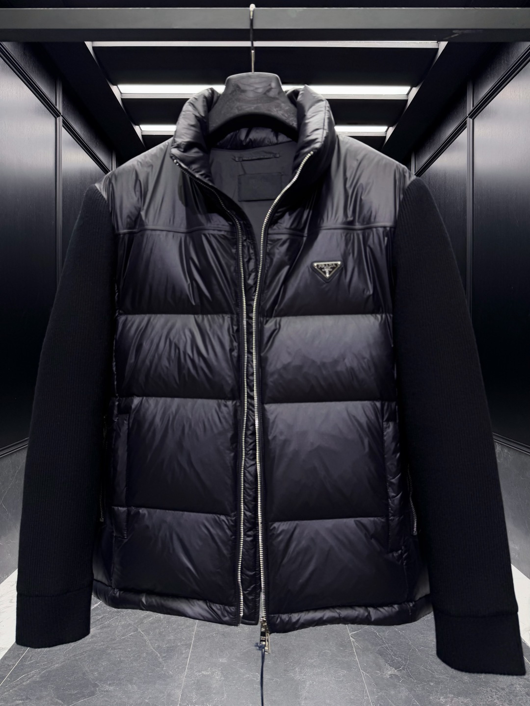 Prada Down Jacket Cotton Red S-m-l-xl