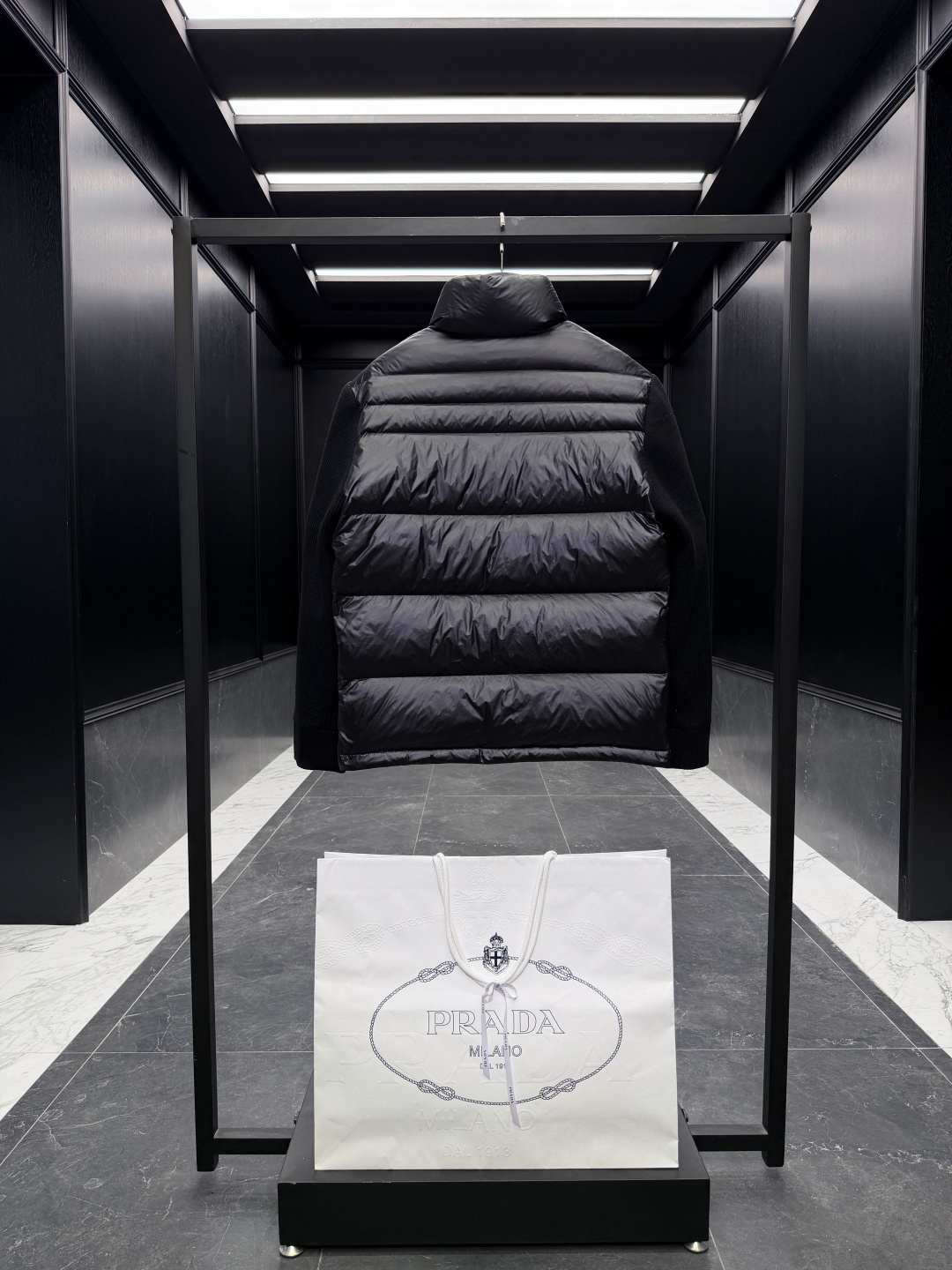 Prada Down Jacket Cotton Red S-m-l-xl