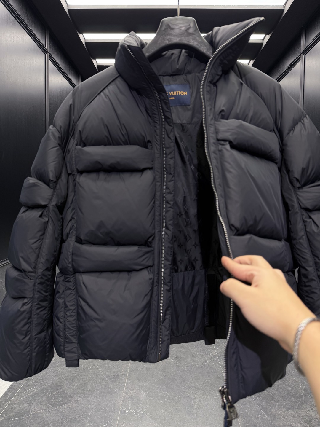 Louis Vuitton Jacket Goose Down Loose Fit S-m-l