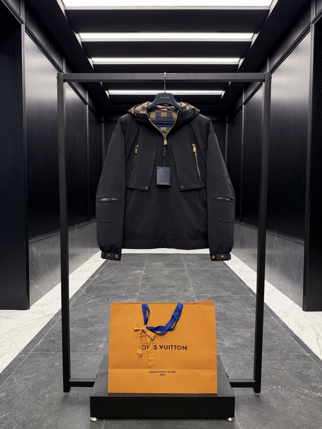 Louis Vuitton Down Jacket Goose Down Hooded S-m-l-xl