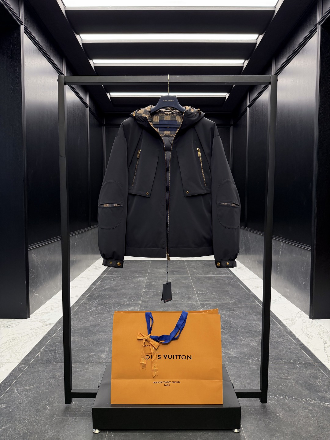 Louis Vuitton Down Jacket Goose Down Hooded S-m-l-xl