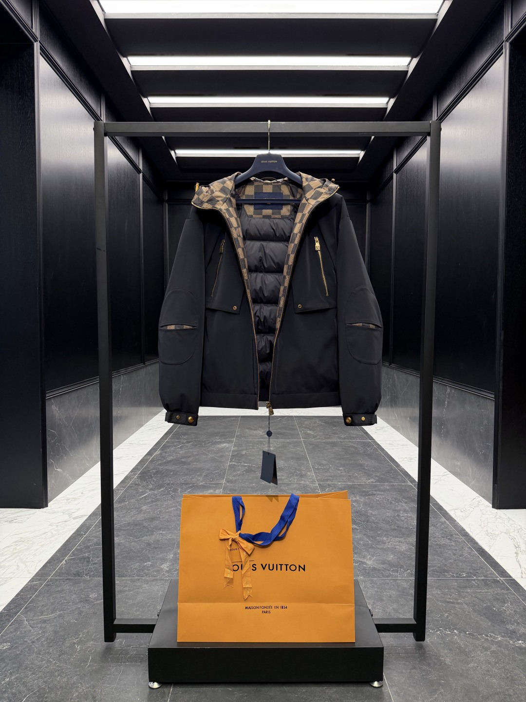 Louis Vuitton Down Jacket Goose Down Hooded S-m-l-xl