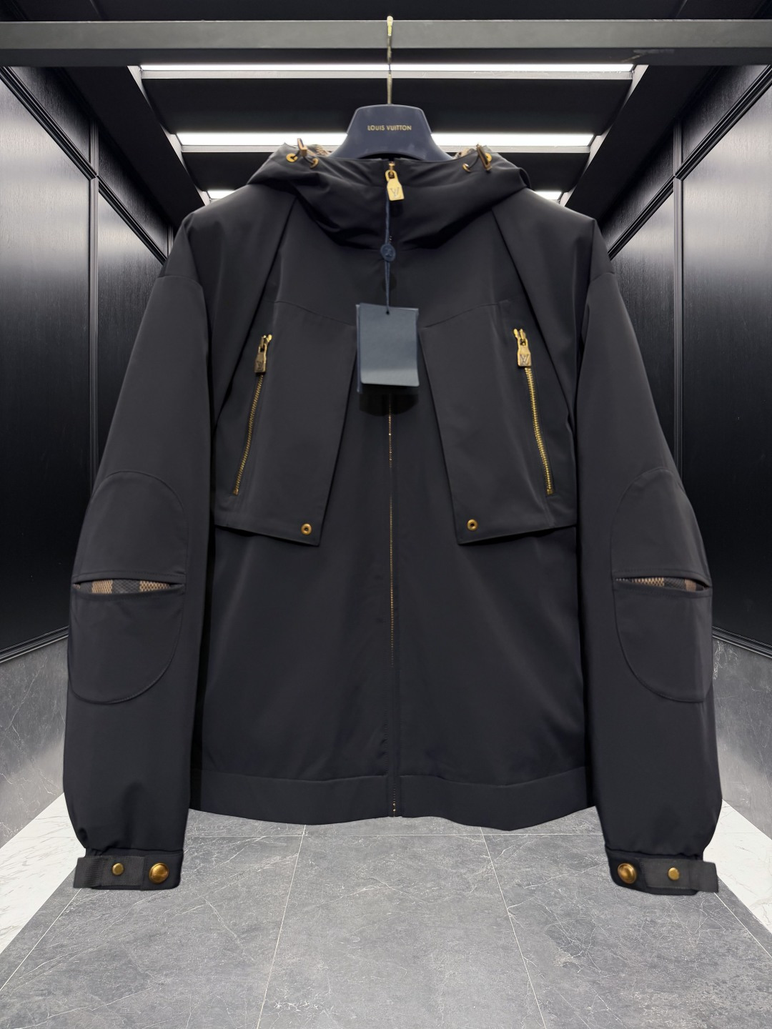 Louis Vuitton Down Jacket Goose Down Hooded S-m-l-xl