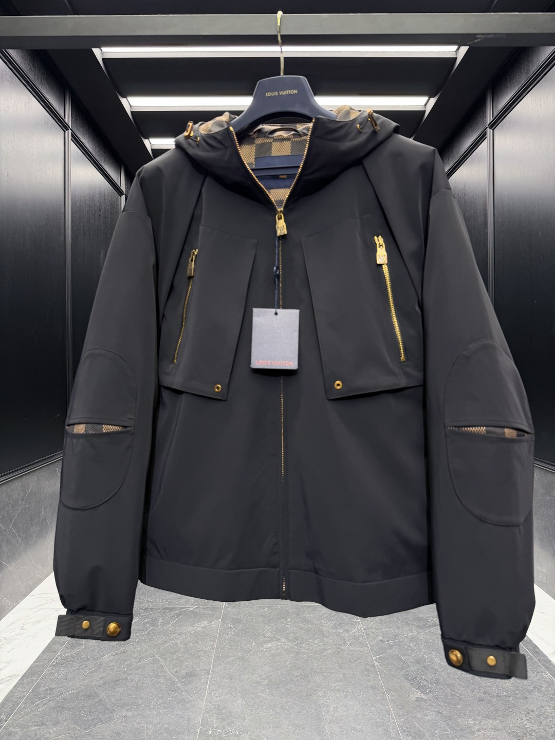 Louis Vuitton Down Jacket Goose Down Hooded S-m-l-xl