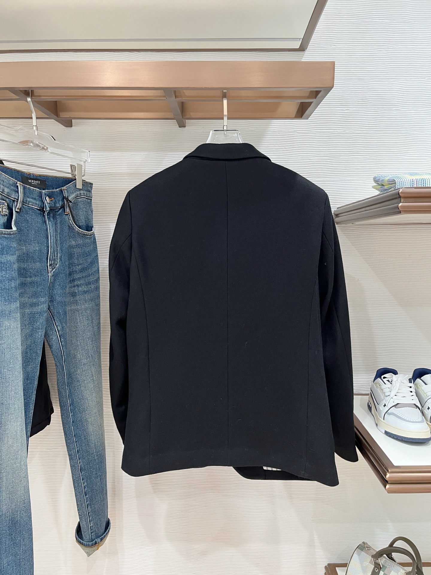 Loro Piana Male Basic Clothing Cotton Gray Slim Fit M-l-xl