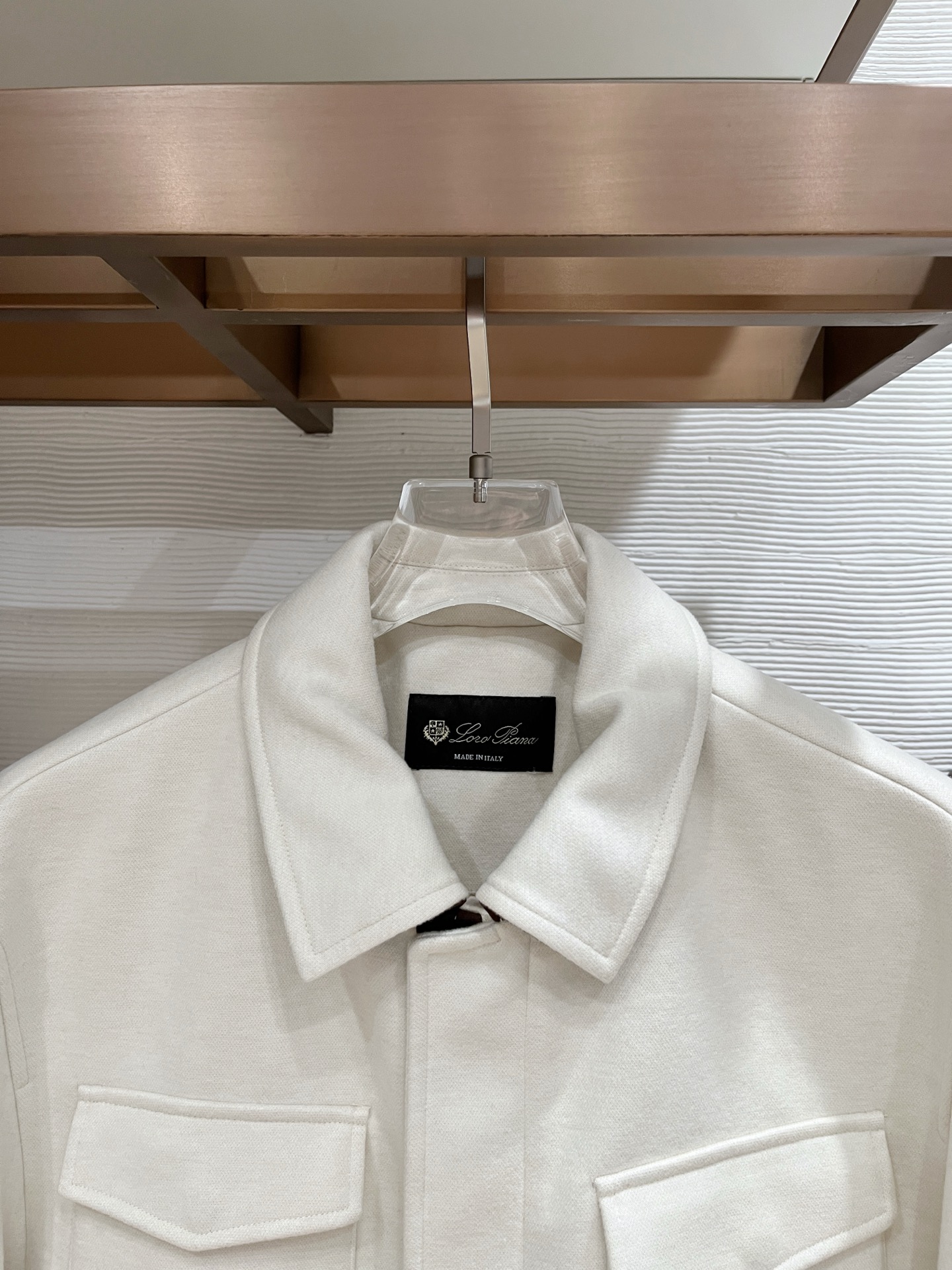 Loro Piana Male Jacket Cotton Black Slim Fit M-l-xl