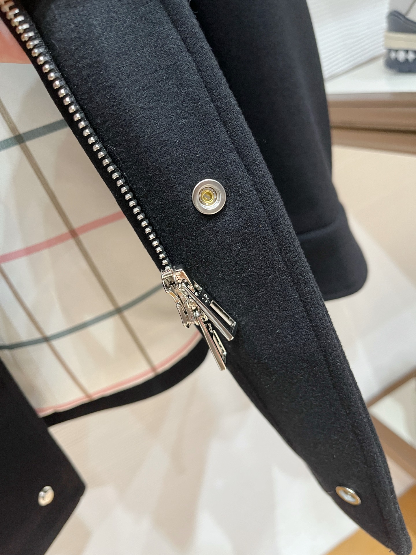 Loro Piana Male Jacket Cotton Black Slim Fit M-l-xl