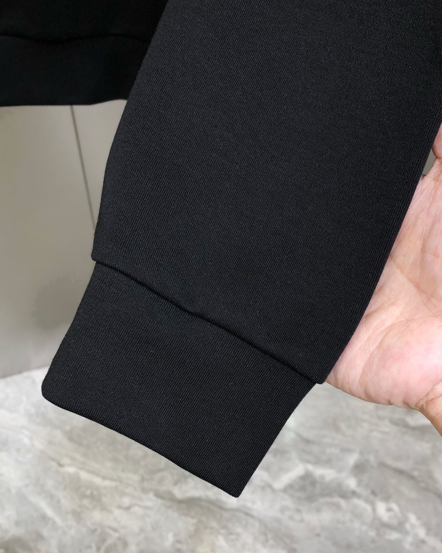 Versace Male Hoodie Cotton Black S-m-l-xl