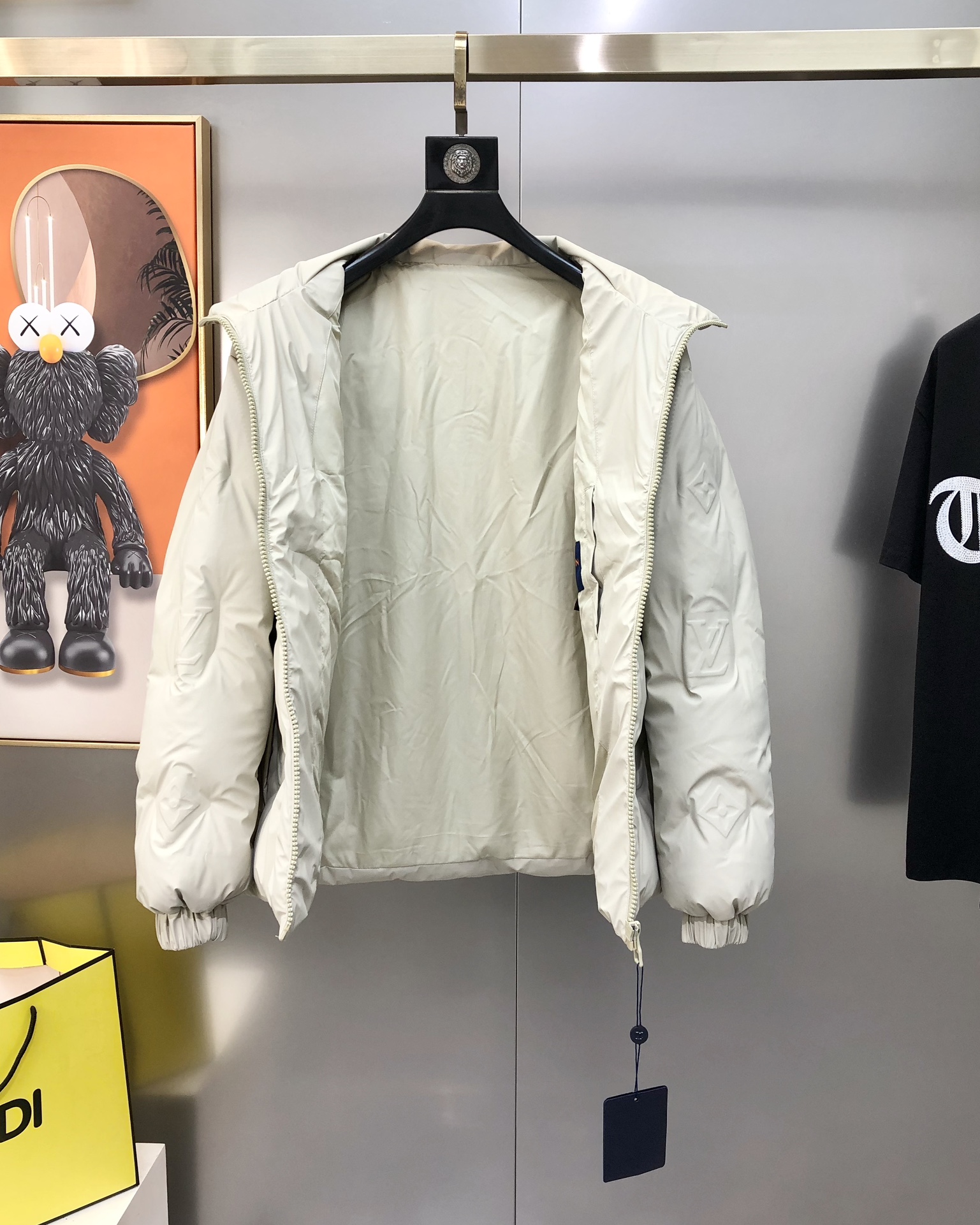 Louis Vuitton Male Down Jacket White Duck Down M-l-xl