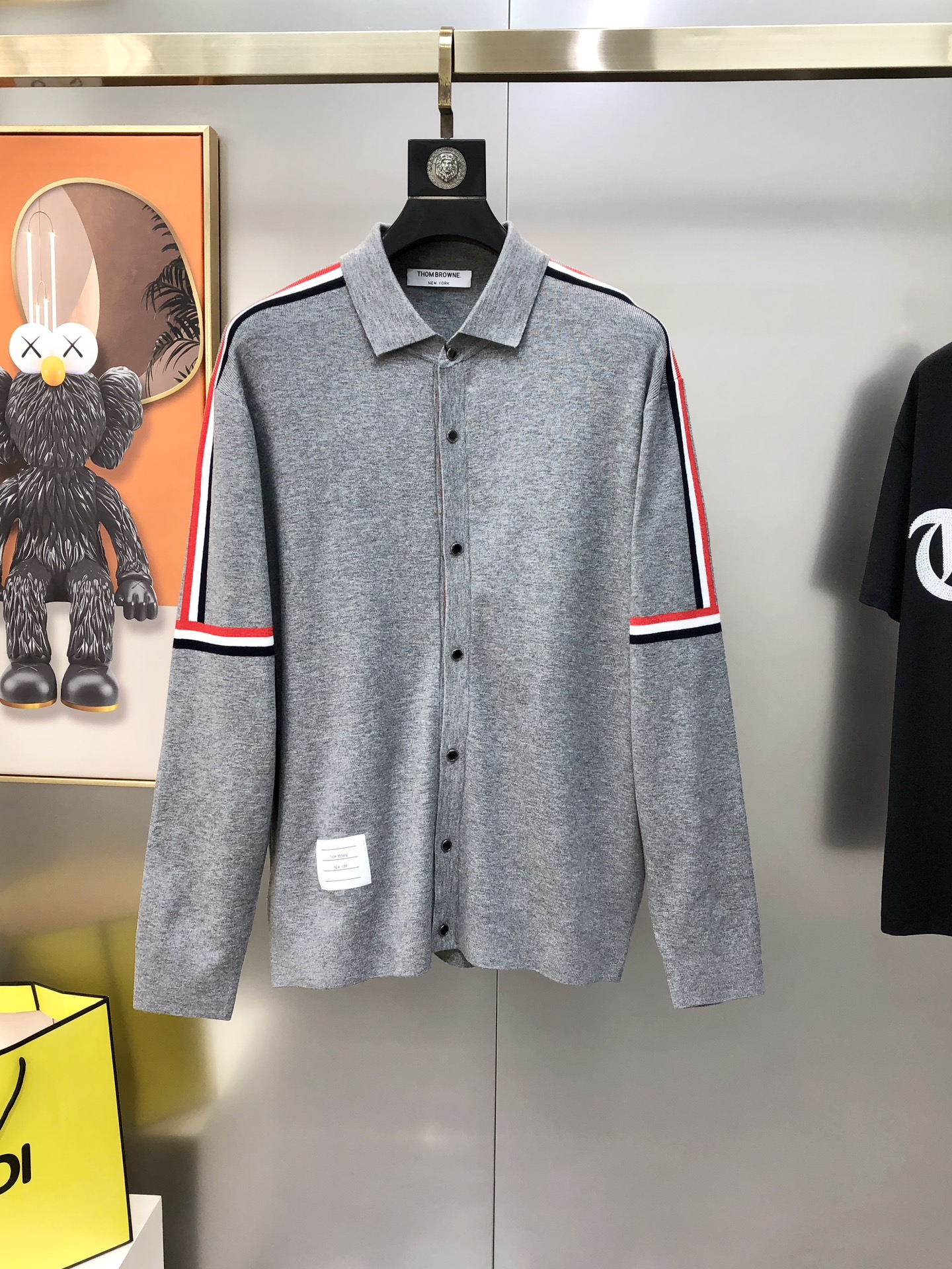 Thom Browne Male Basic Clothing Cotton Black M-l-xl