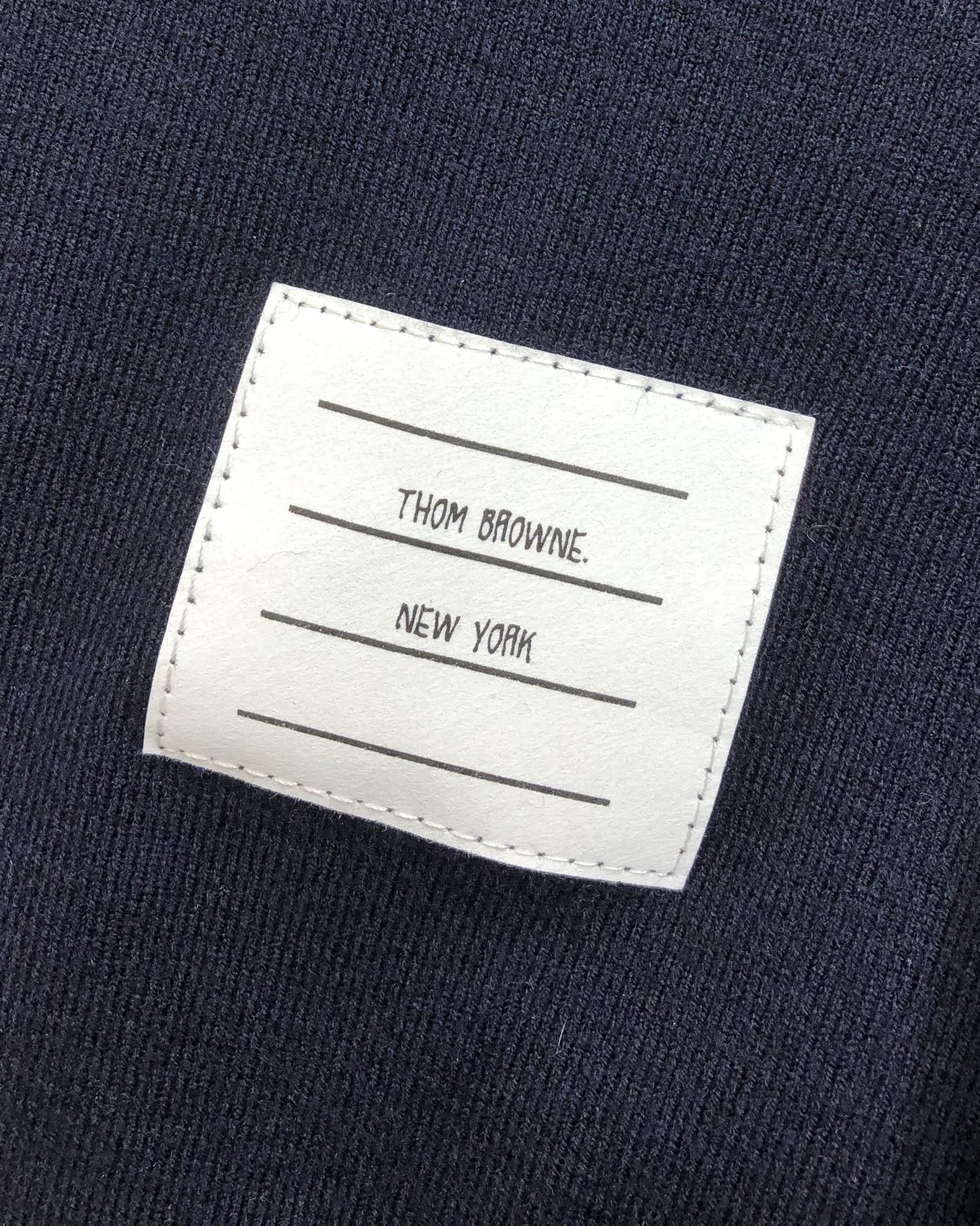 Thom Browne Male Basic Clothing Cotton Black M-l-xl