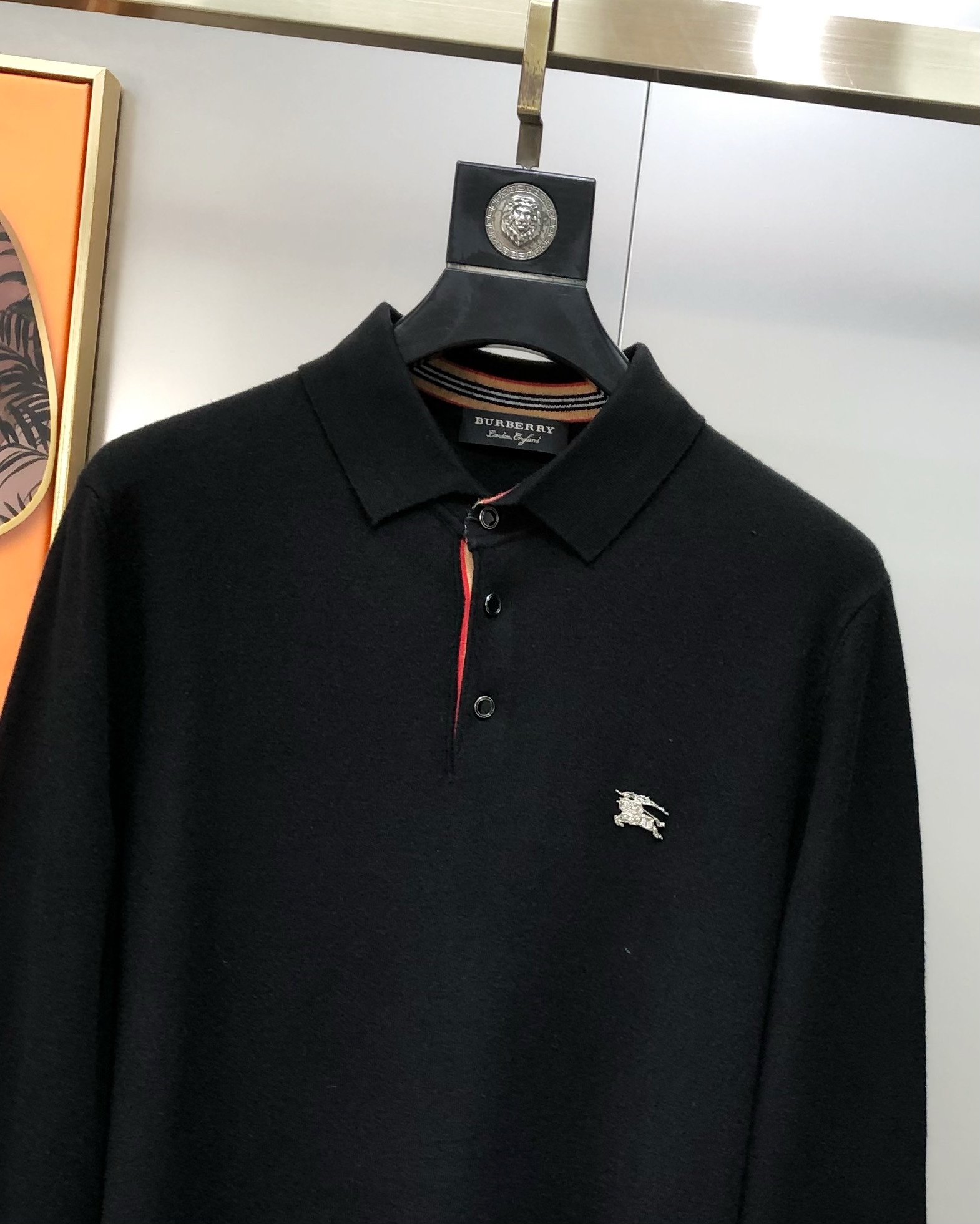 Burberry Male Basic Clothing Cotton Black M-l-xl