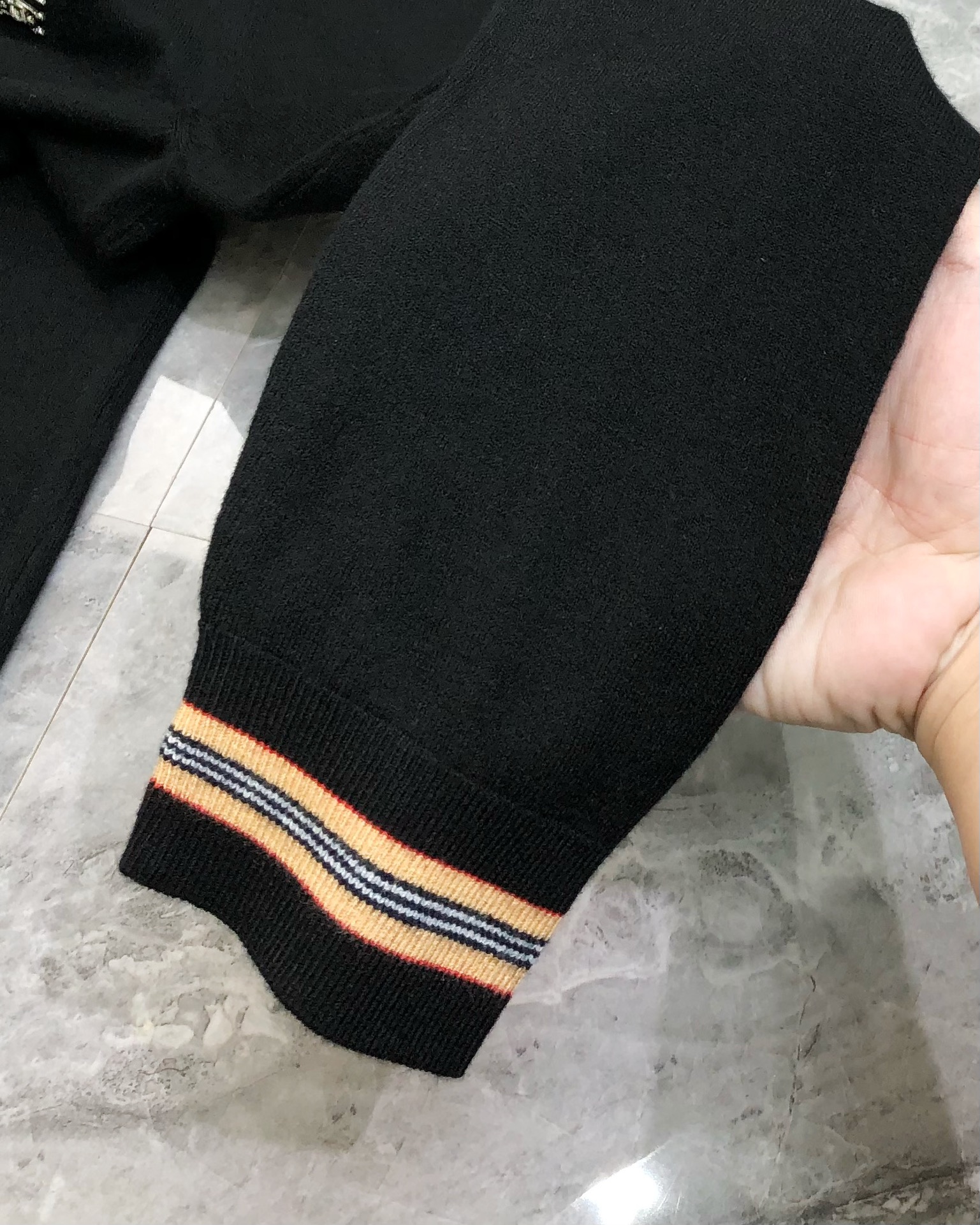 Burberry Male Basic Clothing Cotton Black M-l-xl