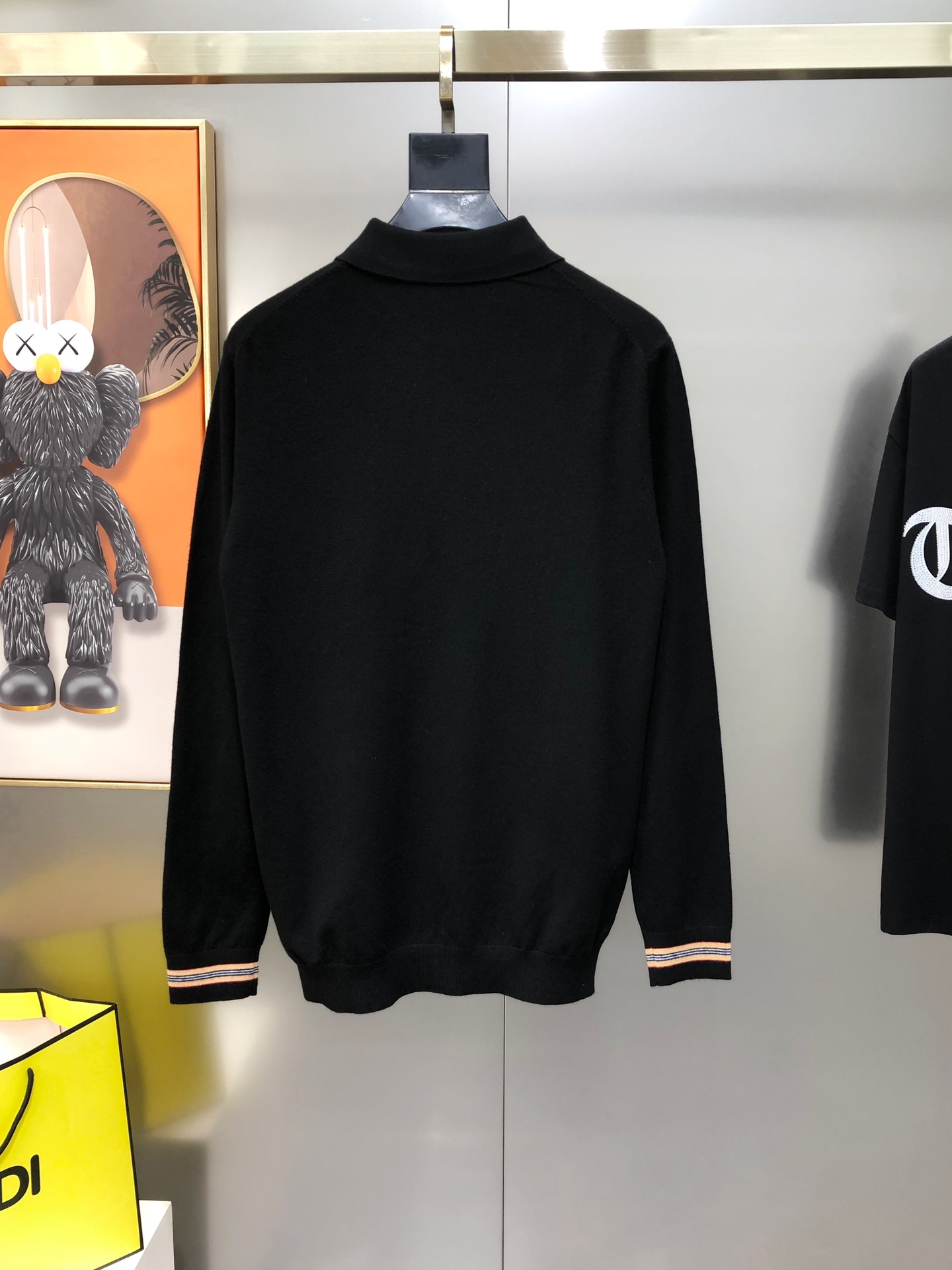 Burberry Male Basic Clothing Cotton Black M-l-xl