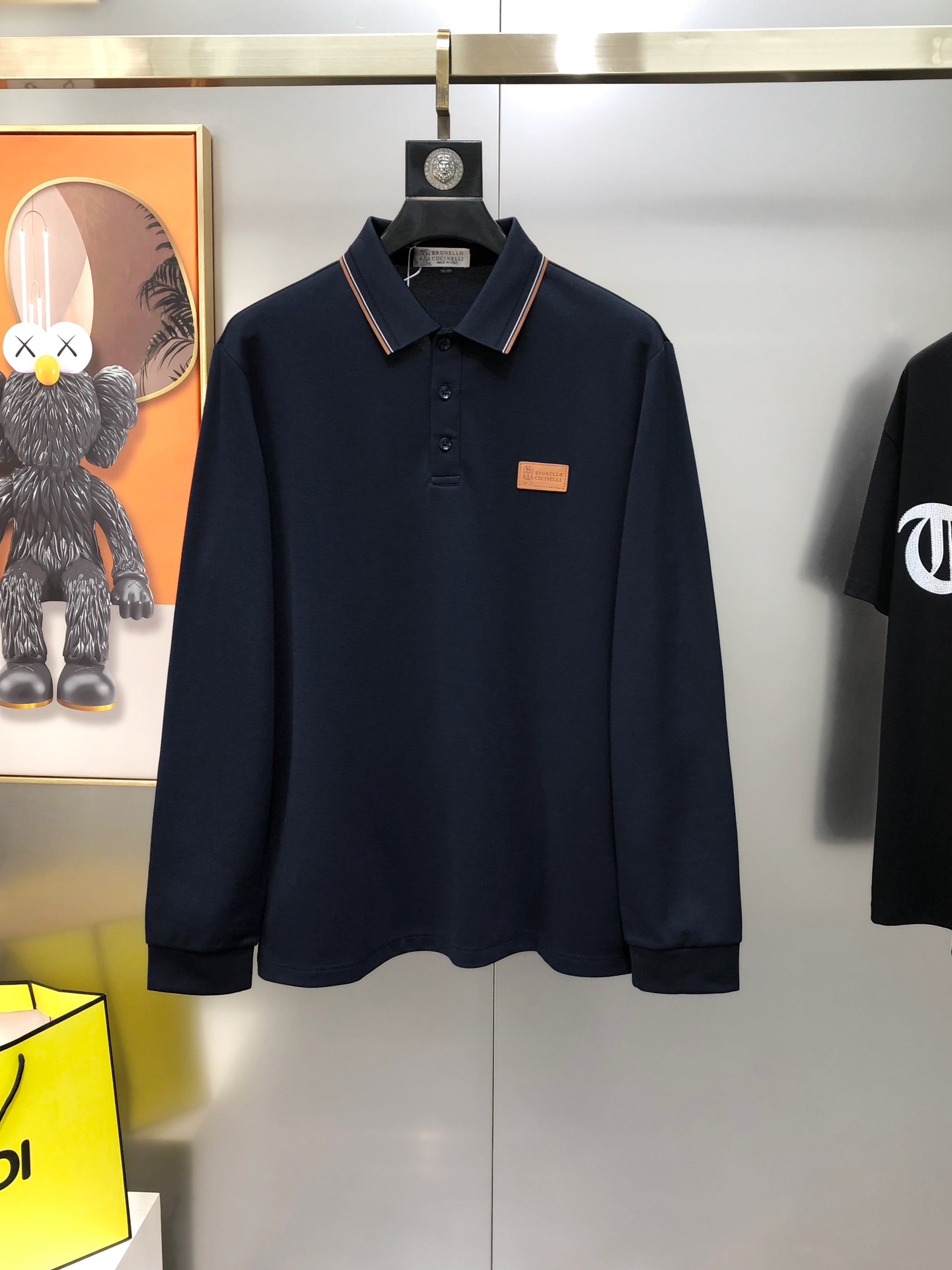 Brunello Cucinelli Male Basic Clothing Cotton White M-l-xl