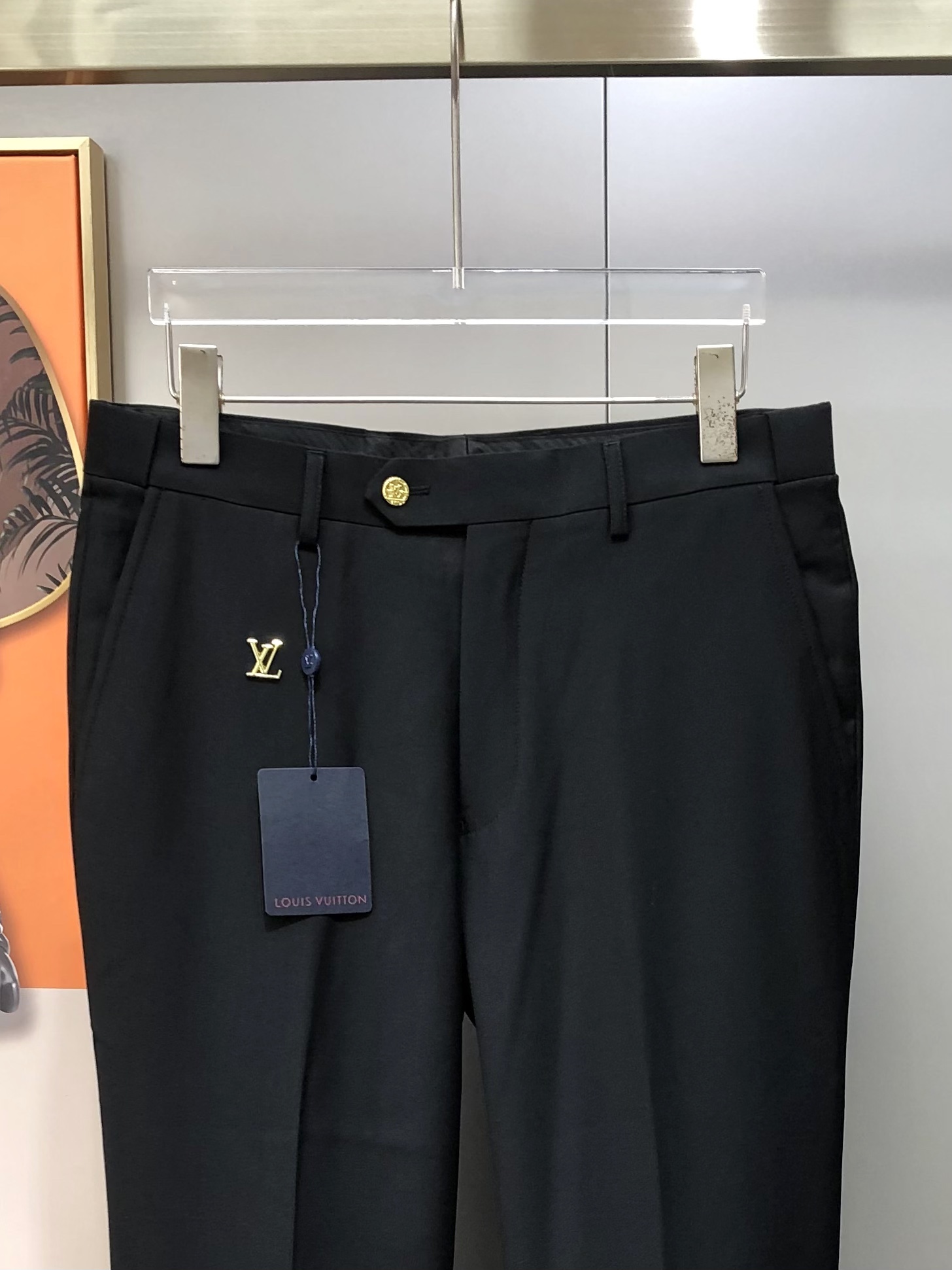 Louis Vuitton Male Basic Clothing Polyester Black S-l-xl