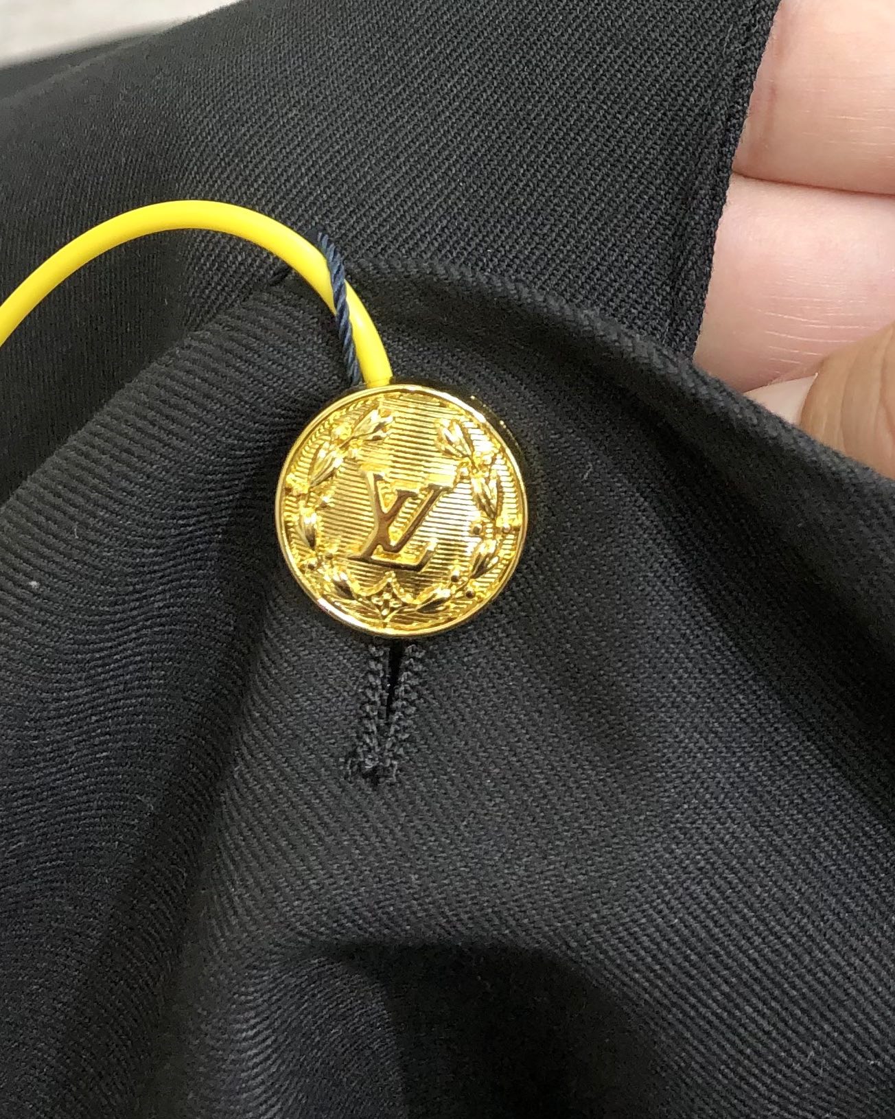 Louis Vuitton Male Basic Clothing Polyester Black S-l-xl